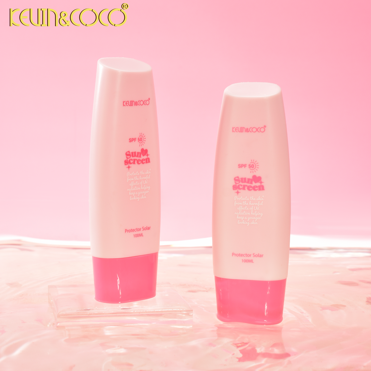 100ML Sunscreen -12 PCS(KC1214) | KEVIN&COCO