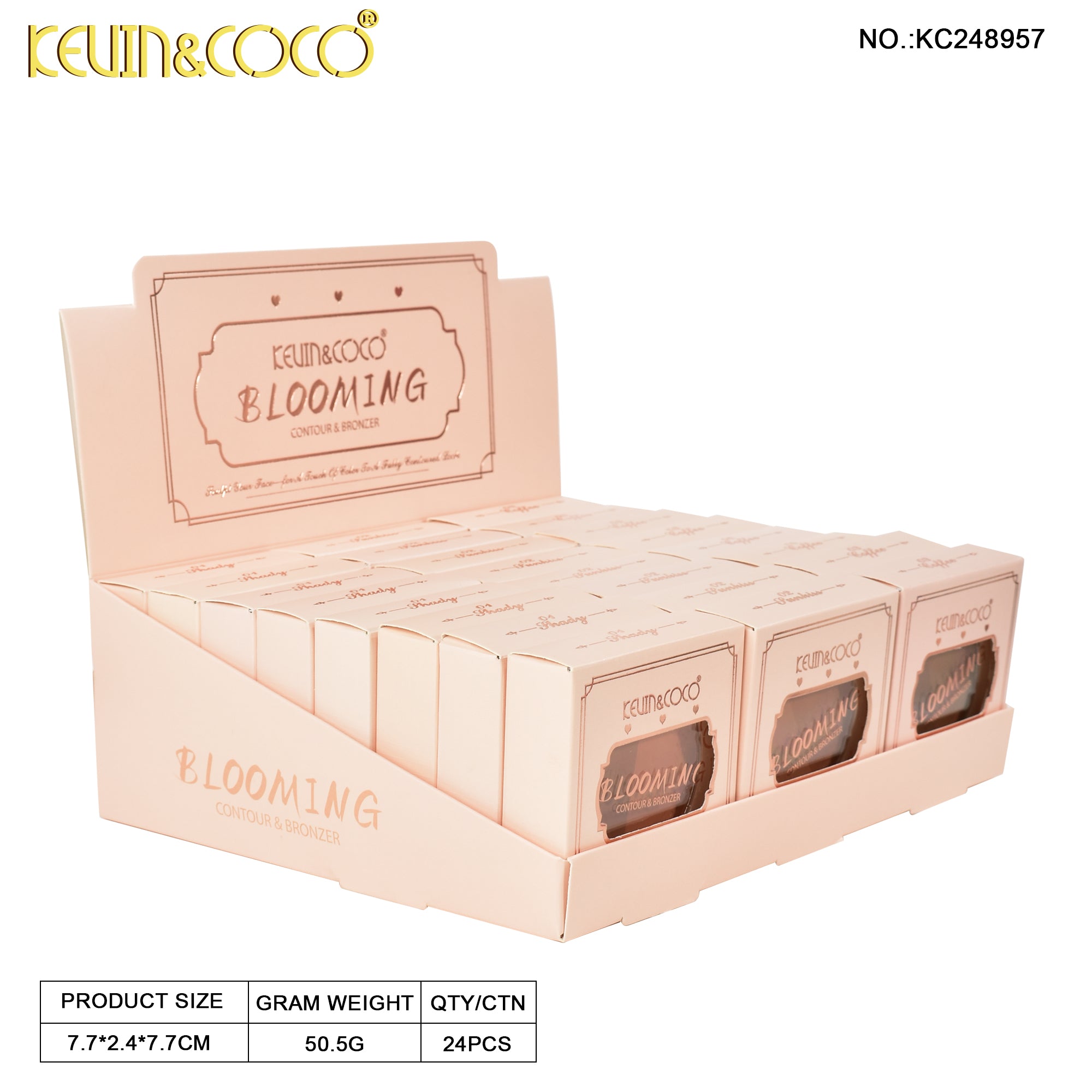 Blooming Duo Contour Display Set - 24 PCS (KC248957) | KEVIN&COCO