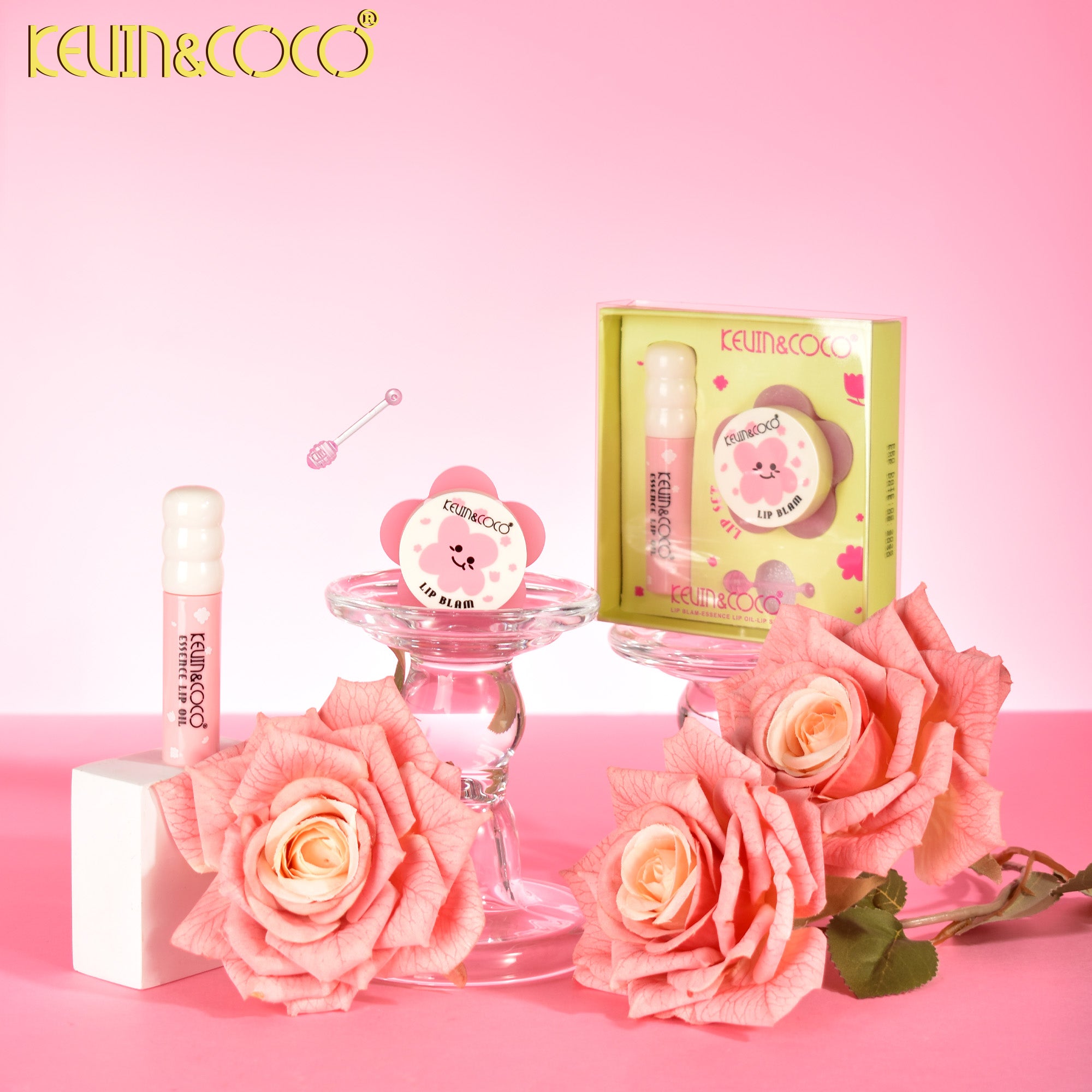 Hanako Sunward Lip Kit Display-12PCS(KC1175) | KEVIN&COCO