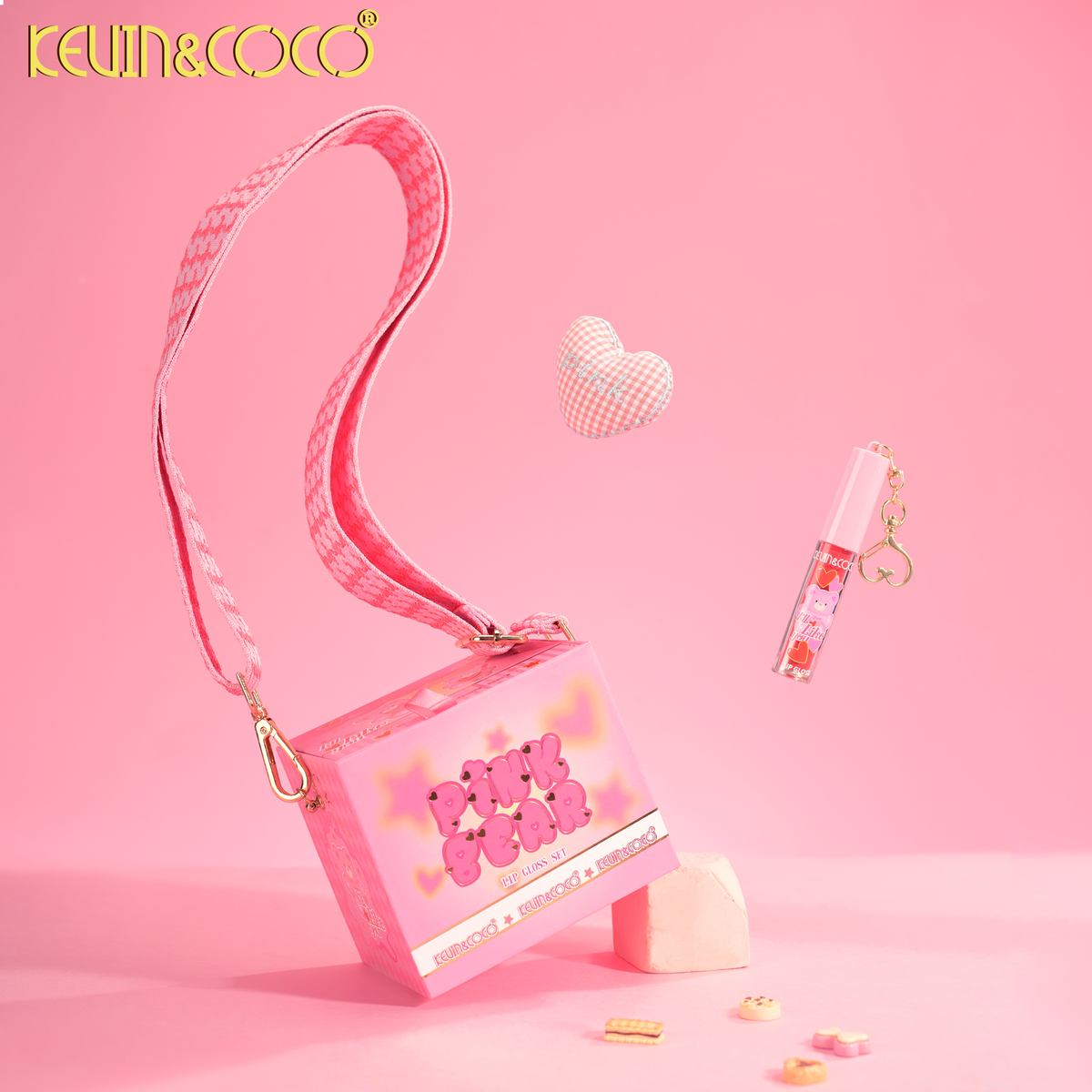 Yoichi Rosé 2023 & くまコーラ premium セット Bear Lip Gloss Set-6 PCS(KC1273) | KEVIN&COCO
