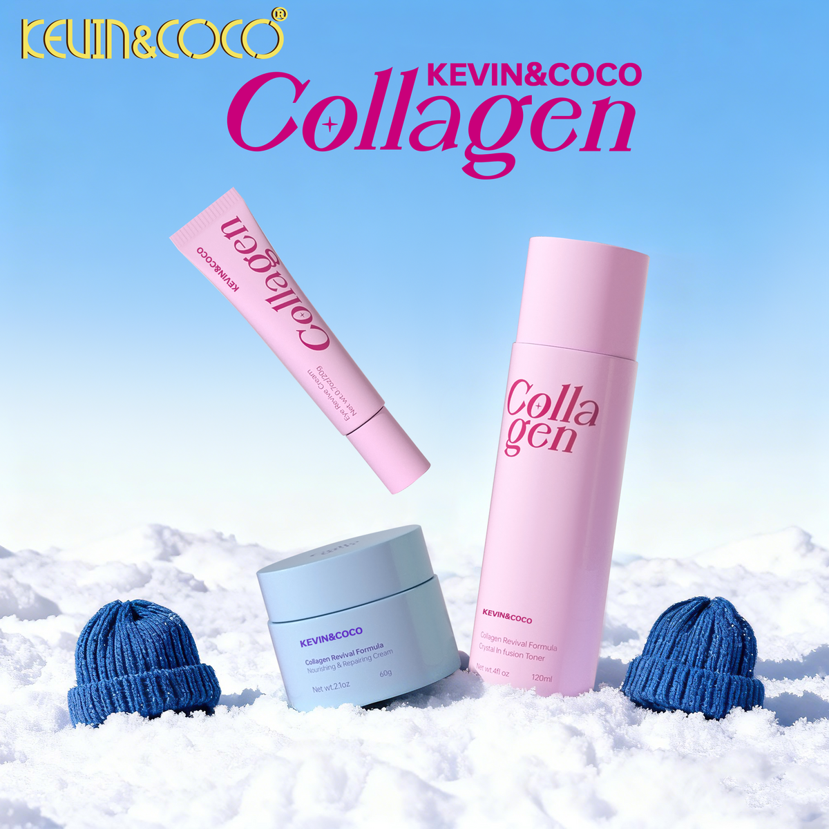 Collagen Rejuvenation Skincare Collection-6PCS(KC1717) | KEVIN&COCO