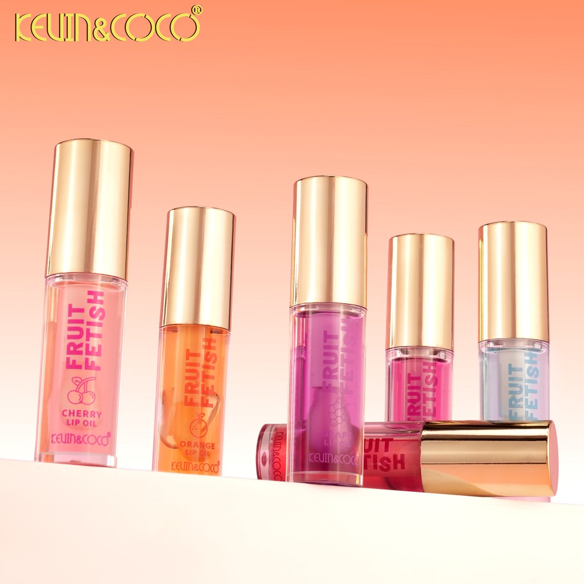 Passion Fruit Orchard Lip Oil-24PCS(KC1303) | KEVIN&COCO