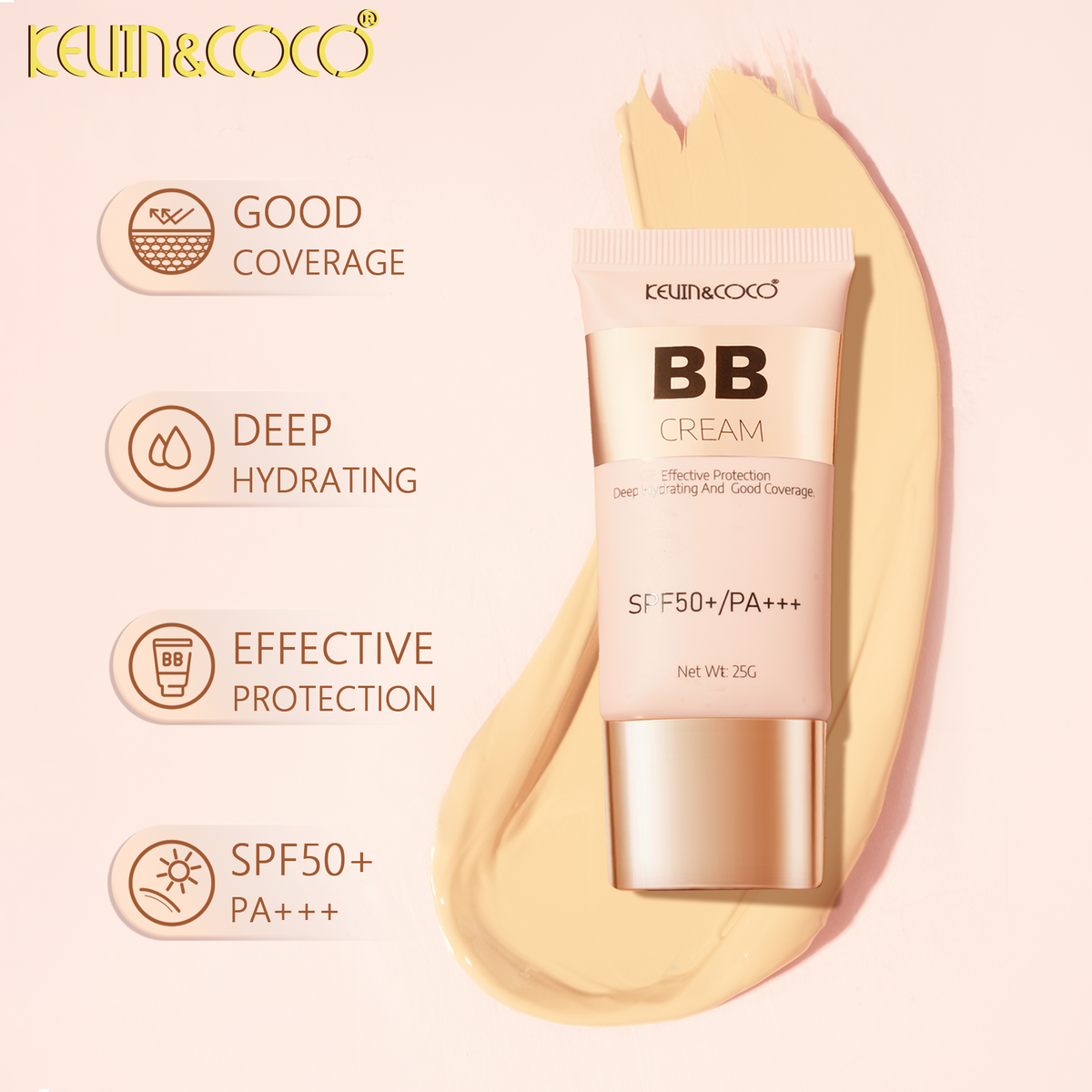 Radiance-Enhancing BB Cream-36PCS（KC1321） | KEVIN&COCO