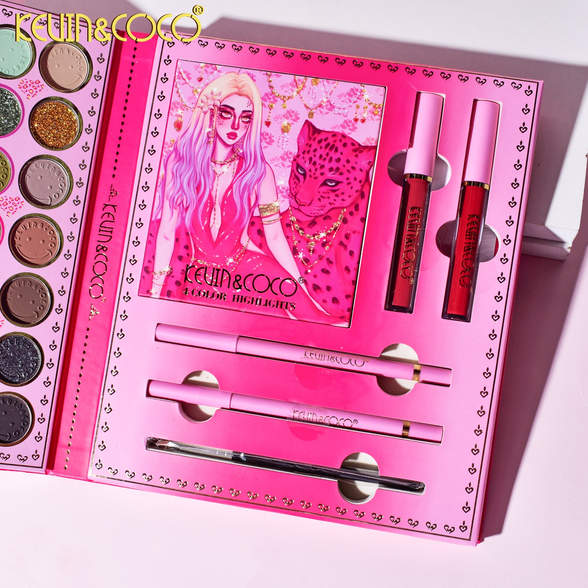 46-Color Beast & Beauty Makeup Set (KC231019)