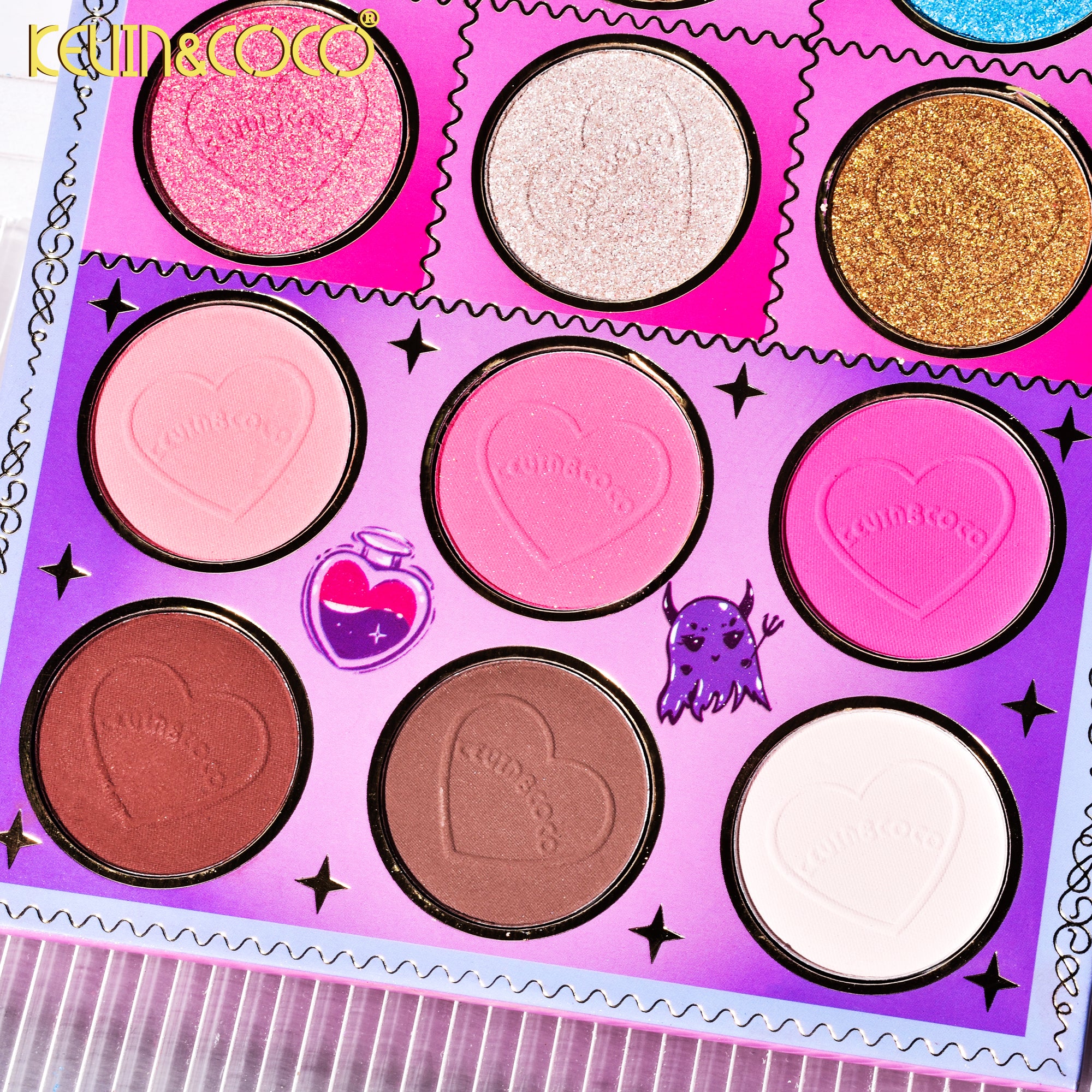 102-Color Tatoo Icons Eyeshadow Palette (KC233150)