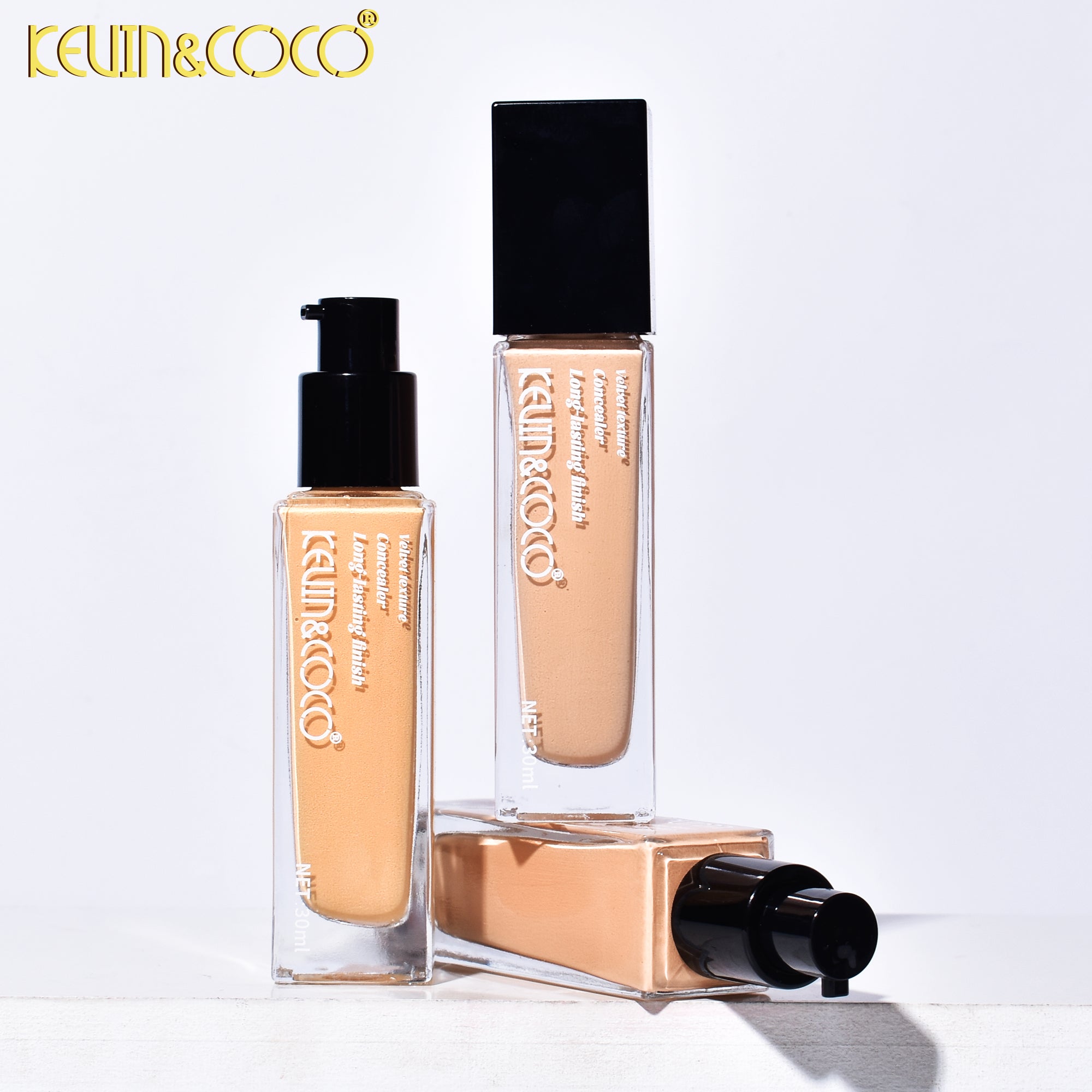 6-Color Flawless Face Liquid Foundation (KC244966)