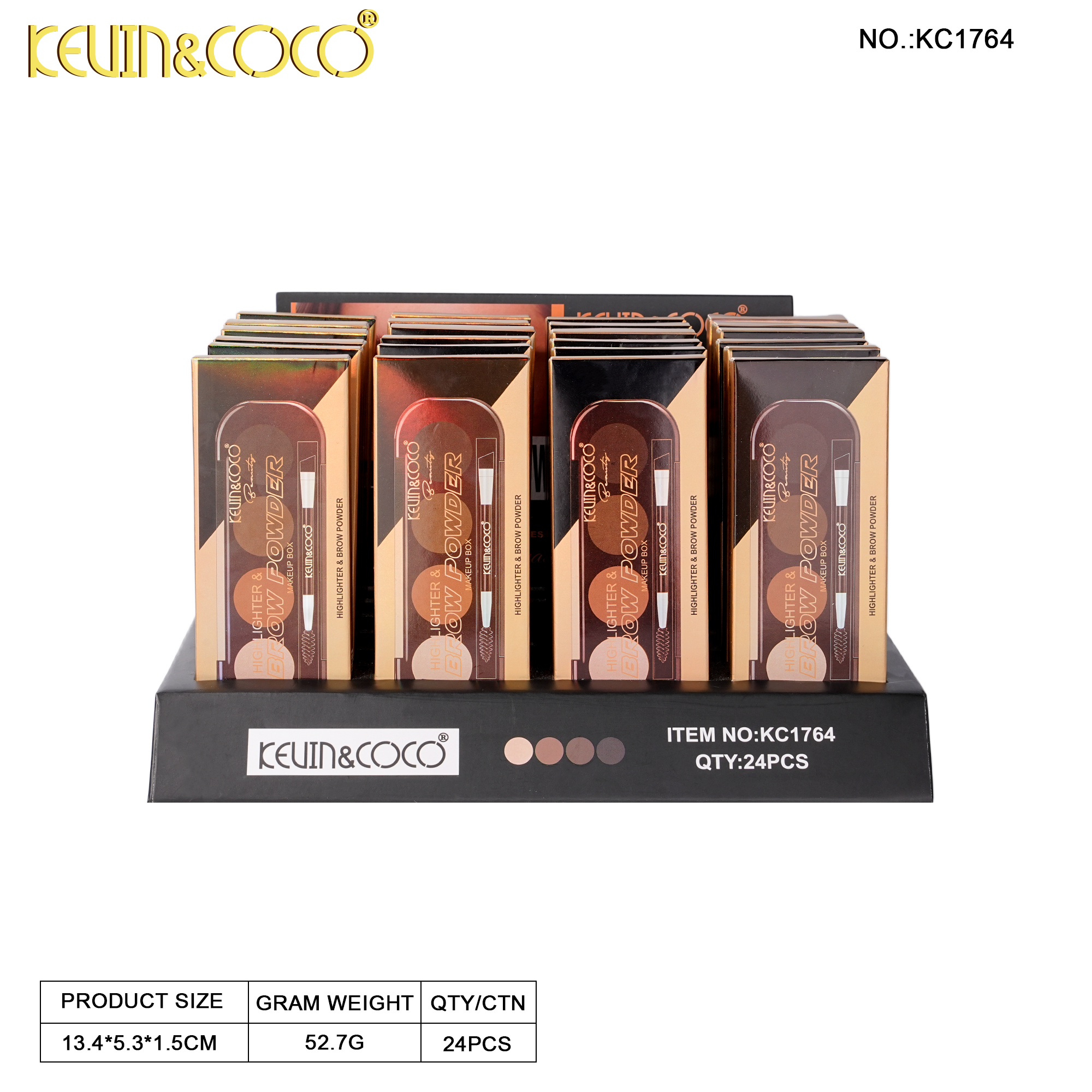 Smoky Mist Eyebrow Powder-24PCS(KC1764)