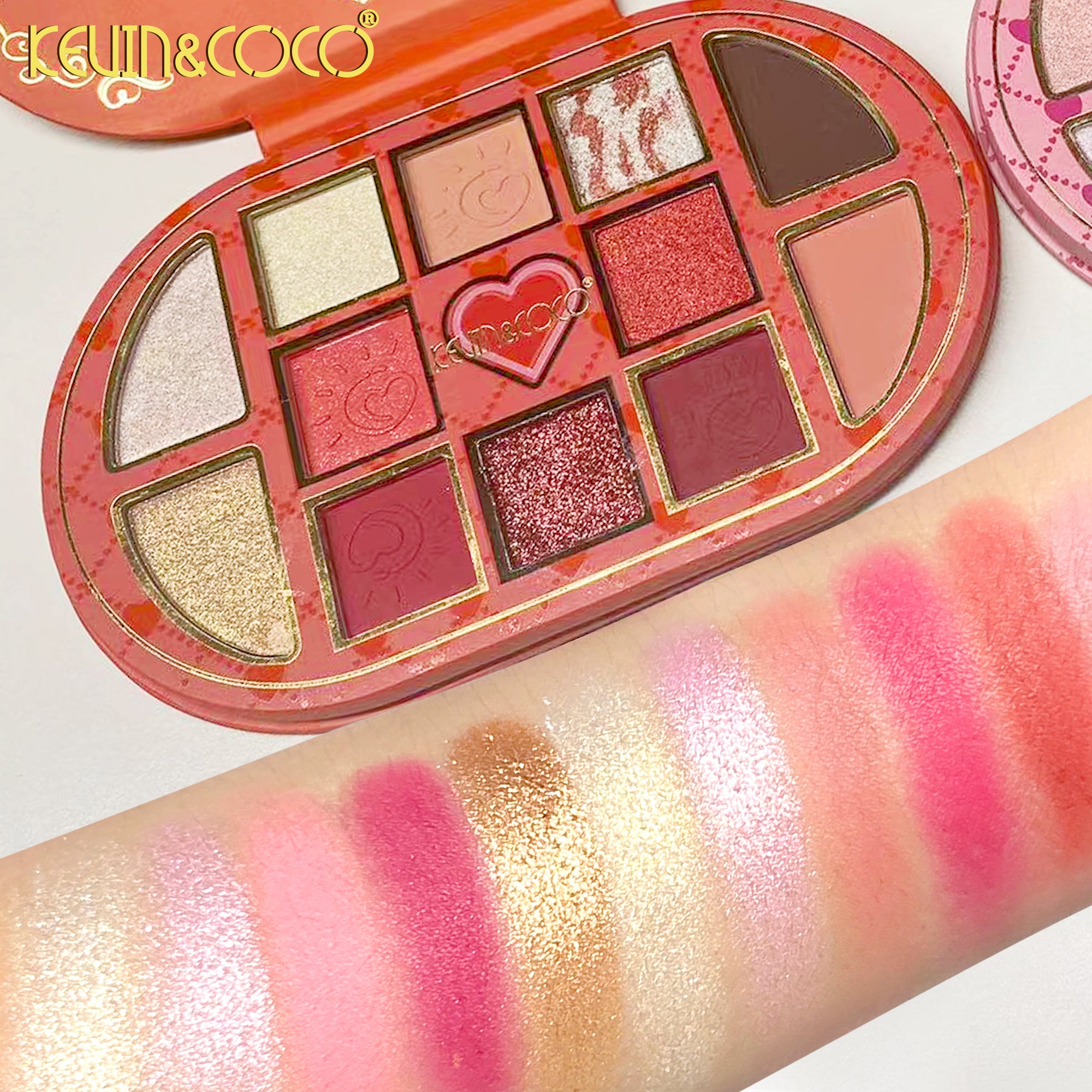 12-Color Girl Playful Eyeshadow Palette (KC234065,KC234072)