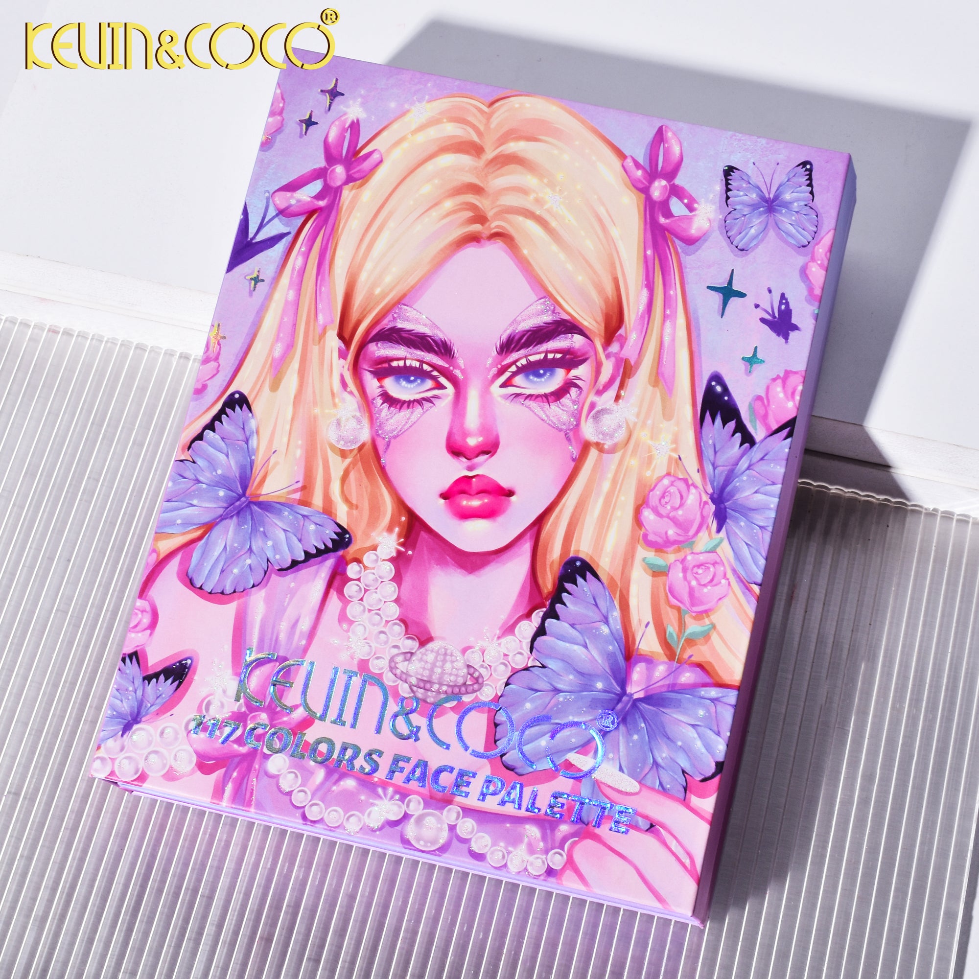 117-Color Butterfly Girl Eyeshadow Palette (KC244843)