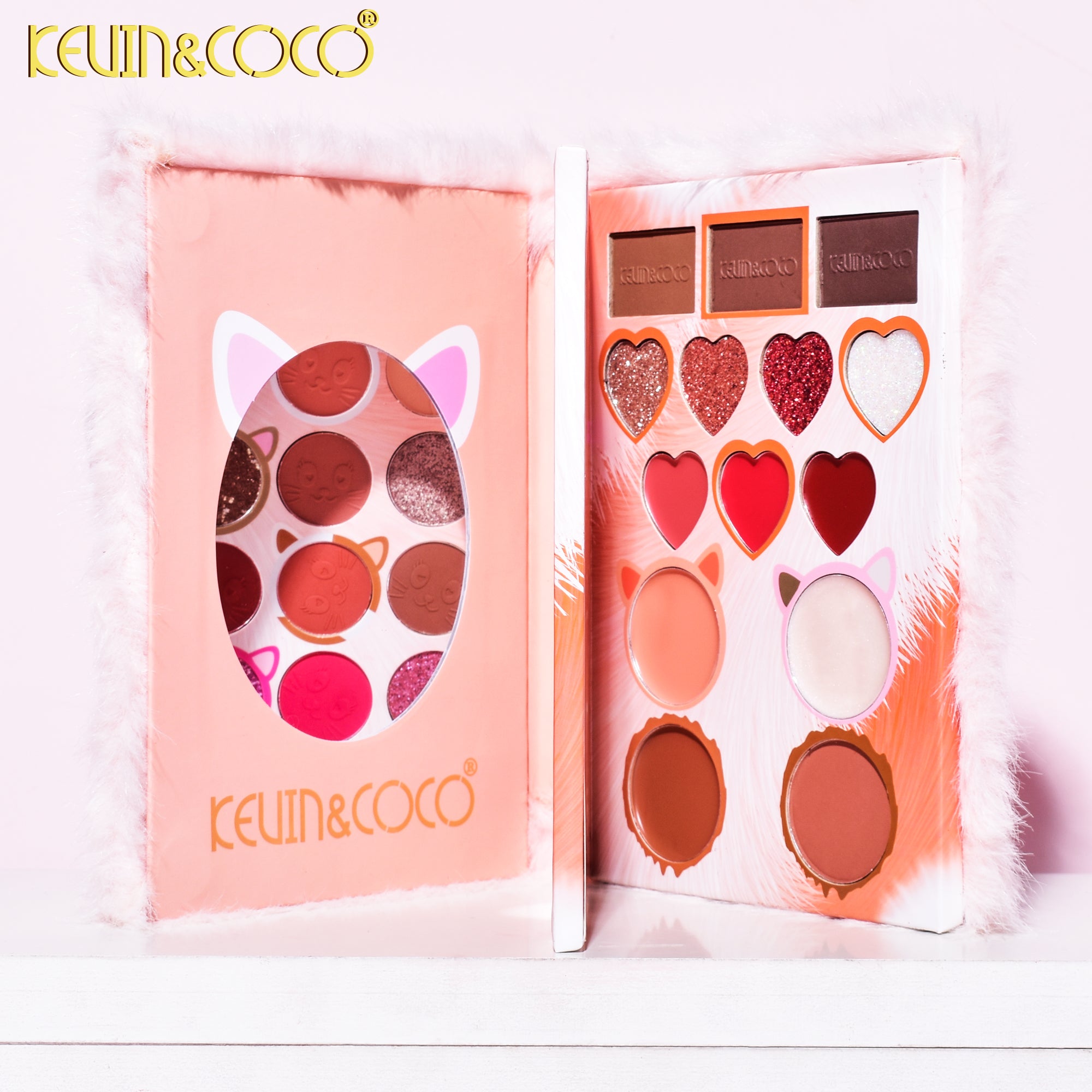 38-Color Fluffy Kitty Makeup Palette (KC245116)