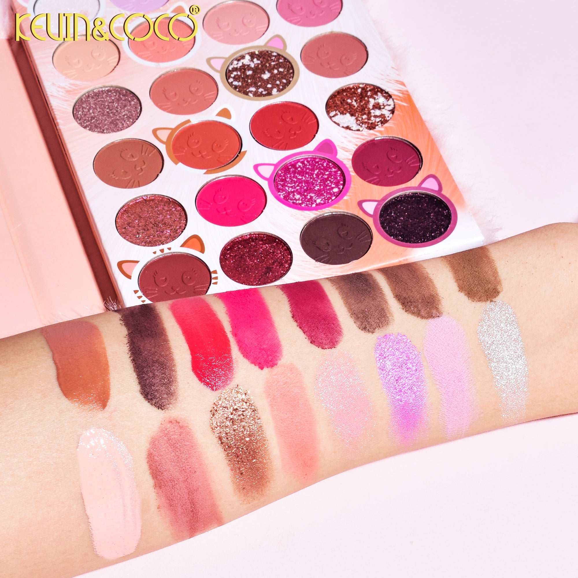 38-Color Fluffy Kitty Makeup Palette (KC245116)