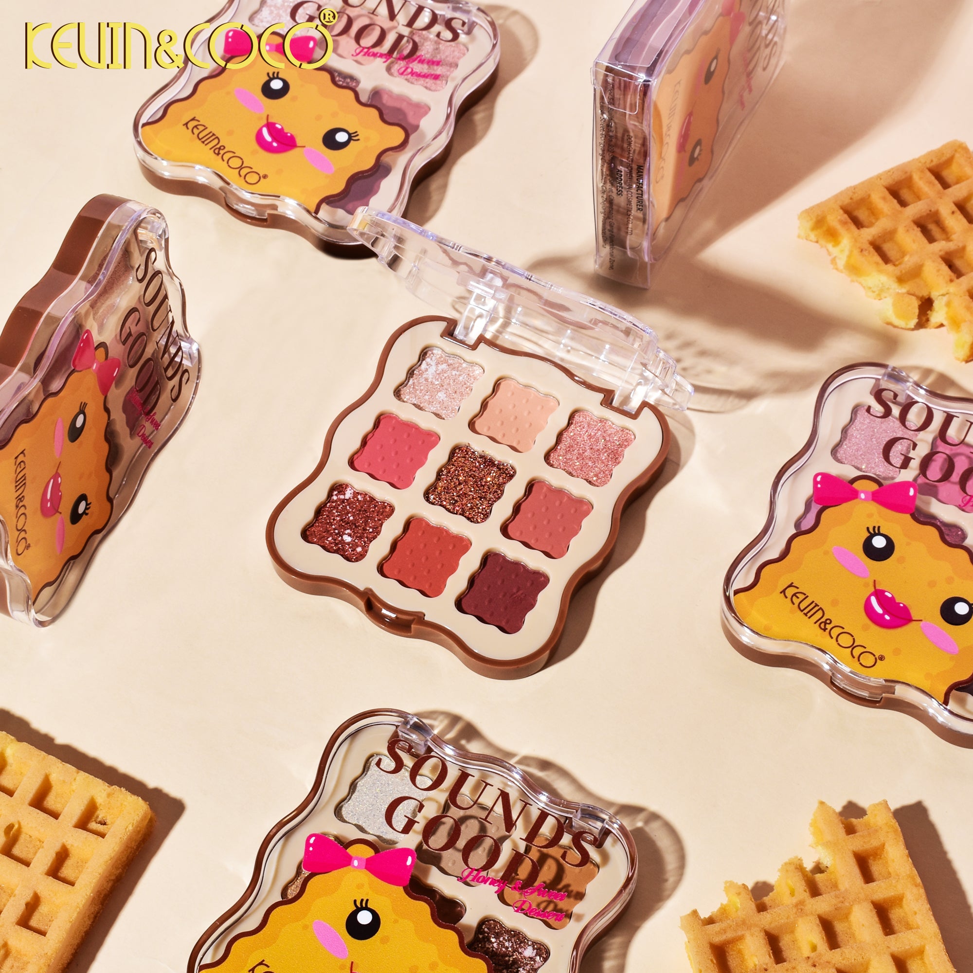 9-Color Sweet Cookie Eyeshadow Palette