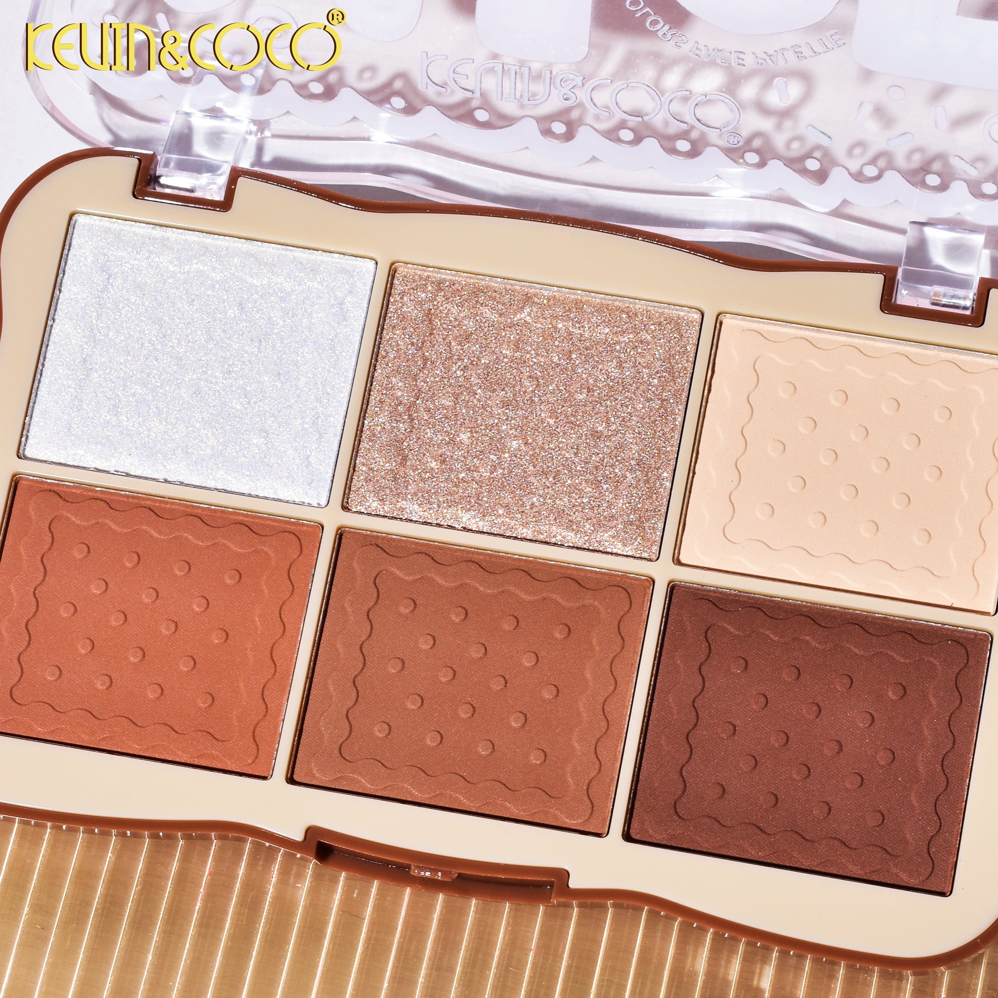 6-Color Nice Cookie Face Palette (KC245215)