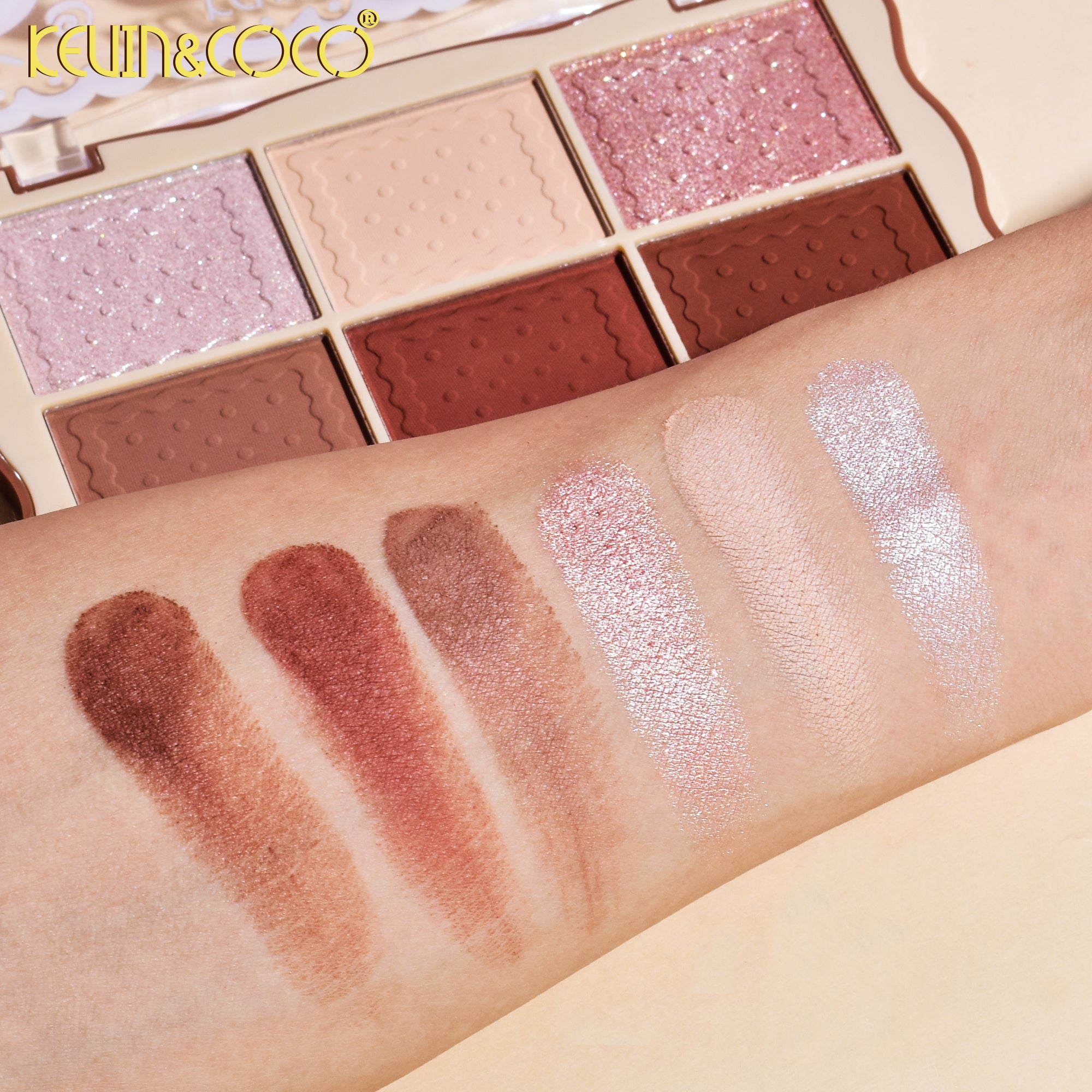 6-Color Nice Cookie Face Palette (KC245215)