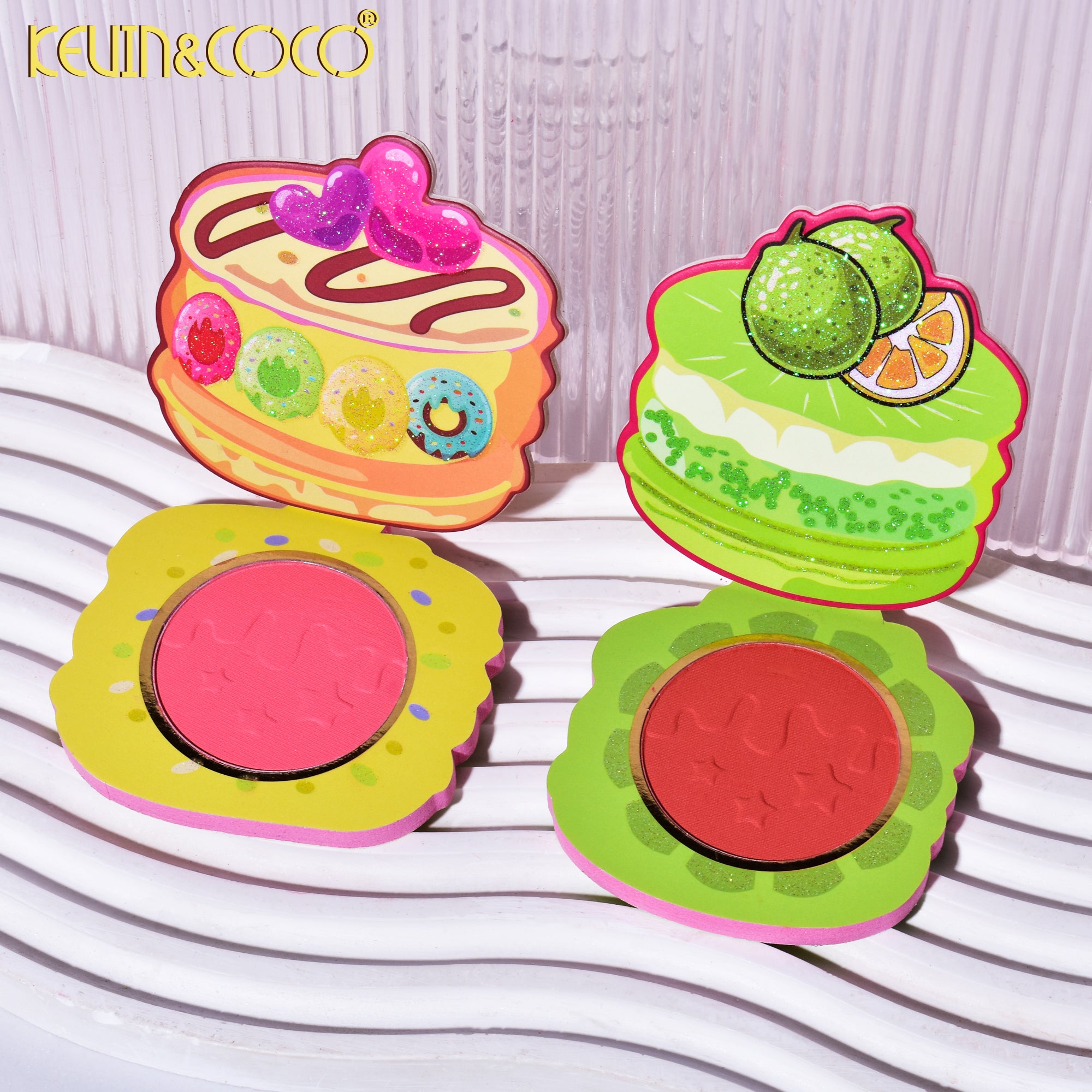 Sweet Ride Blush & Highlighter Duo Pack - 8 pcs (KC244690