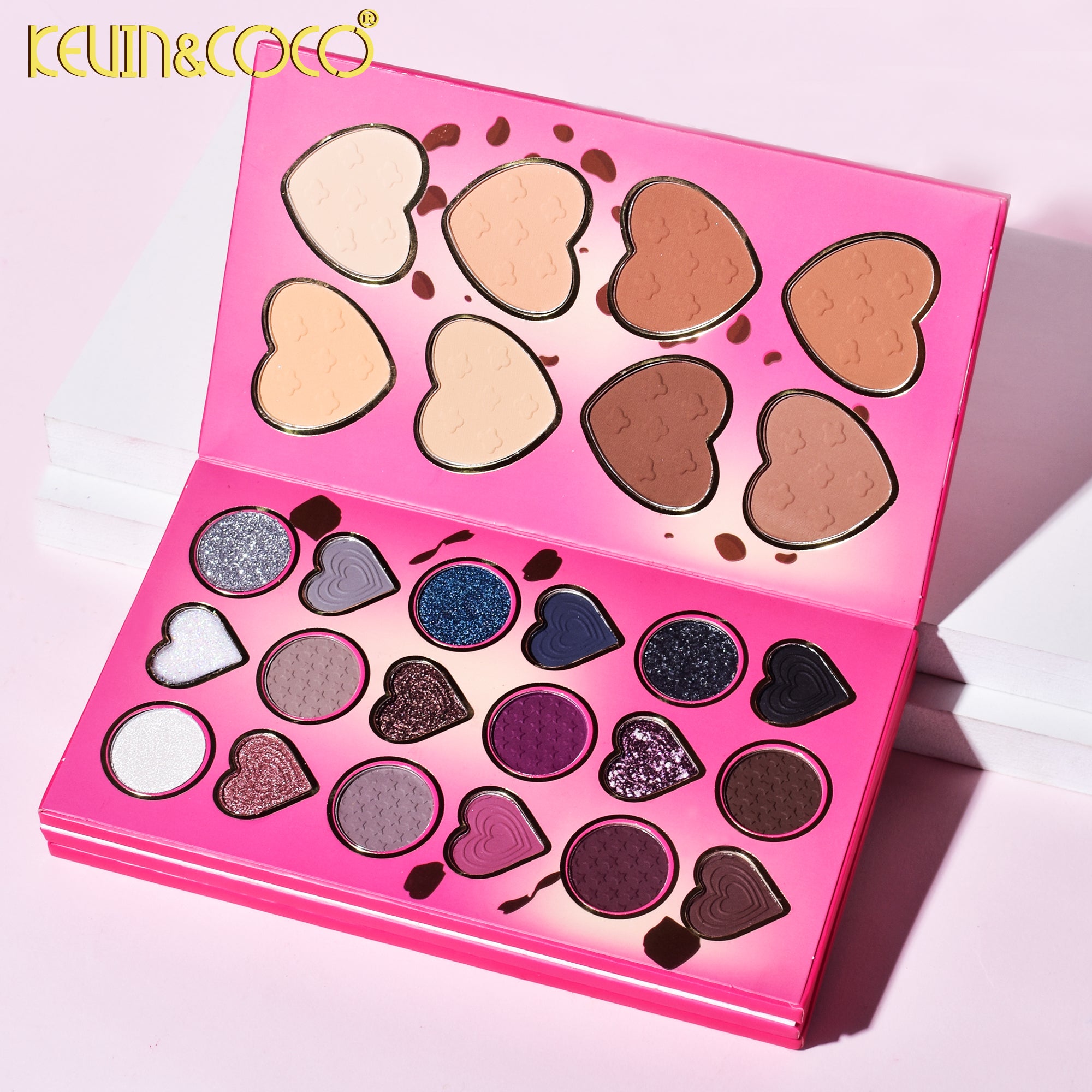 62-Color Cookie Moji Makeup Palette  (KC245192)