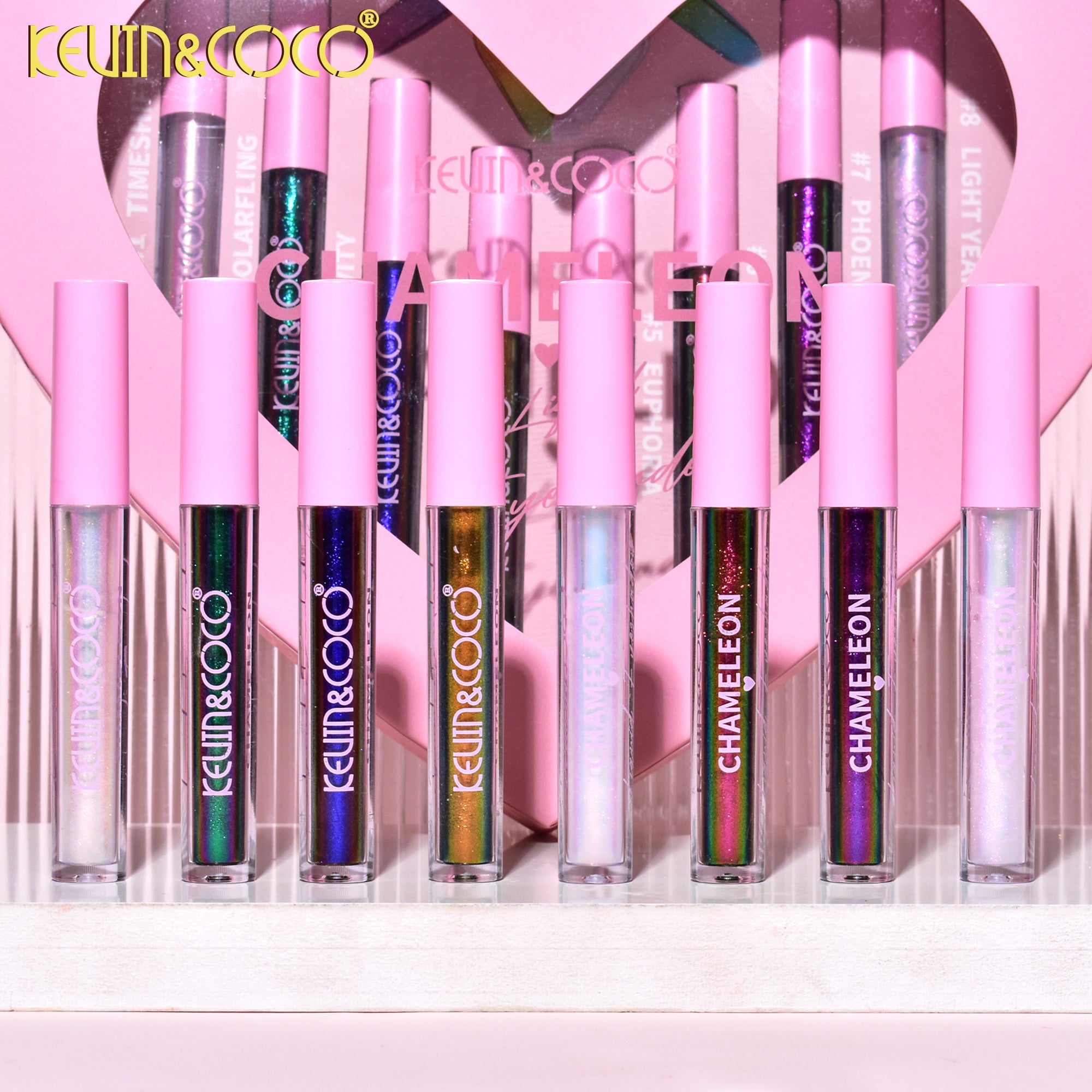 8-Color Chameleon Liquid Eyeshadow Set (KC245291)