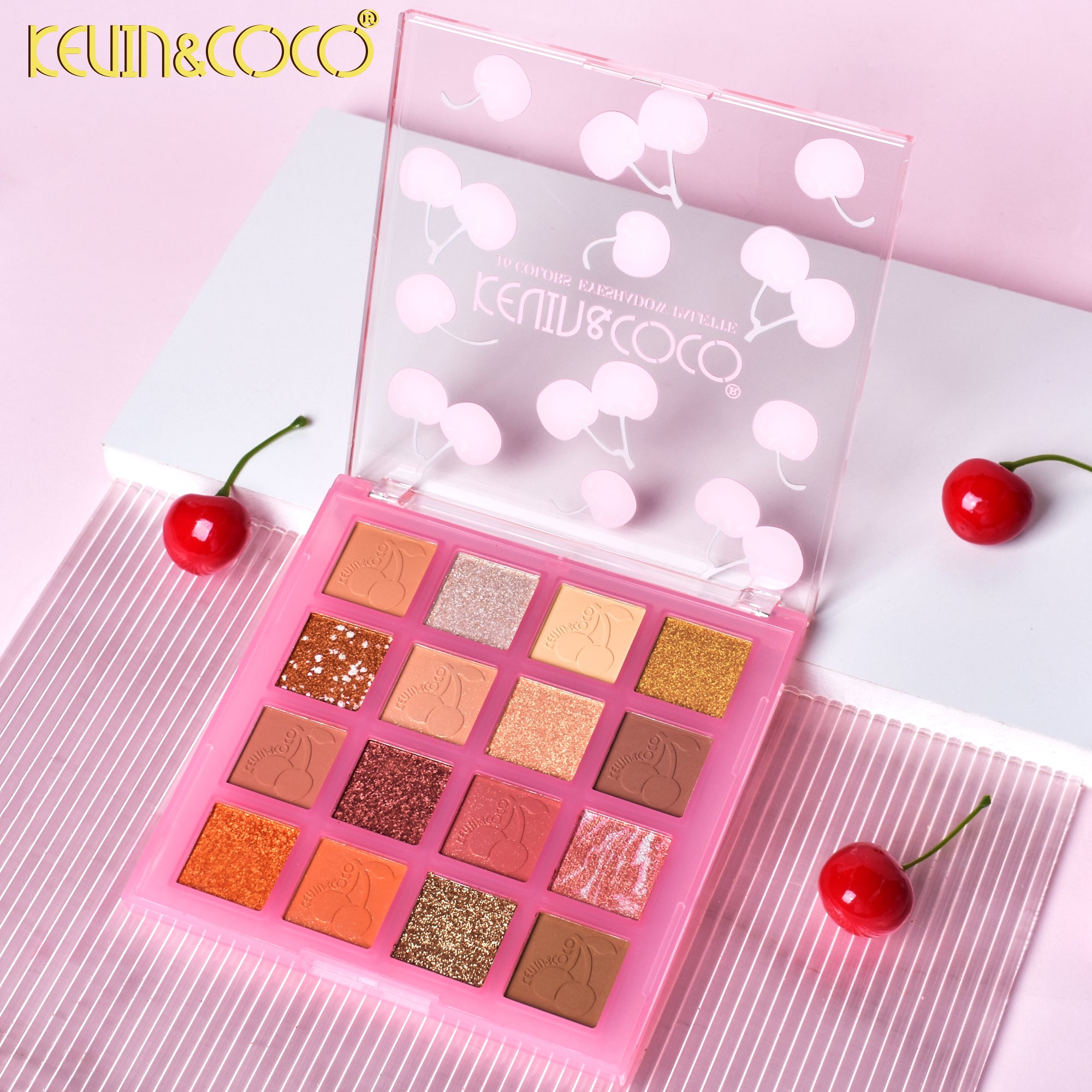 16-Color Sweet Cherry Eyeshadow Palette (KC245628)