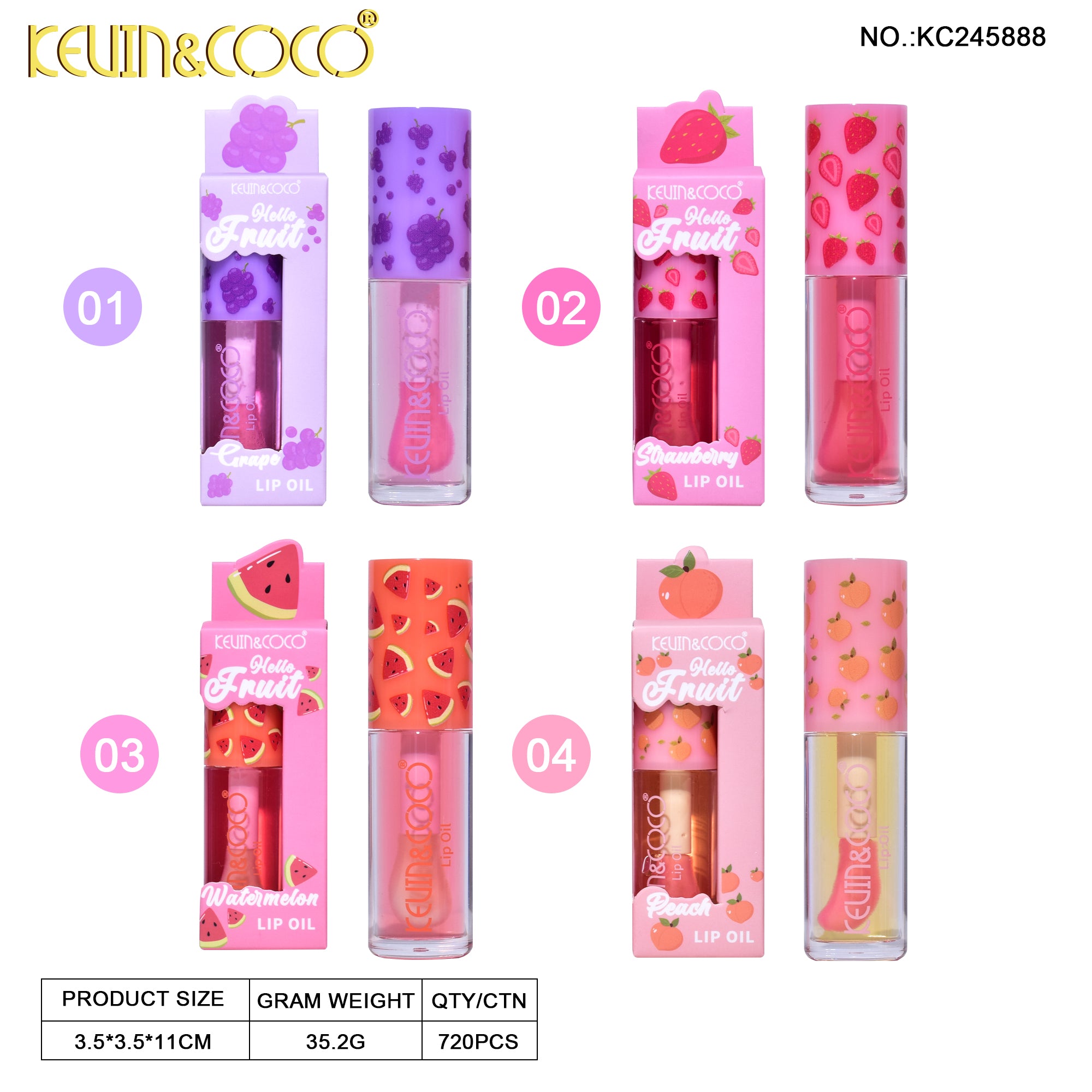 Hello Fruit Lip Oil (KC245888)