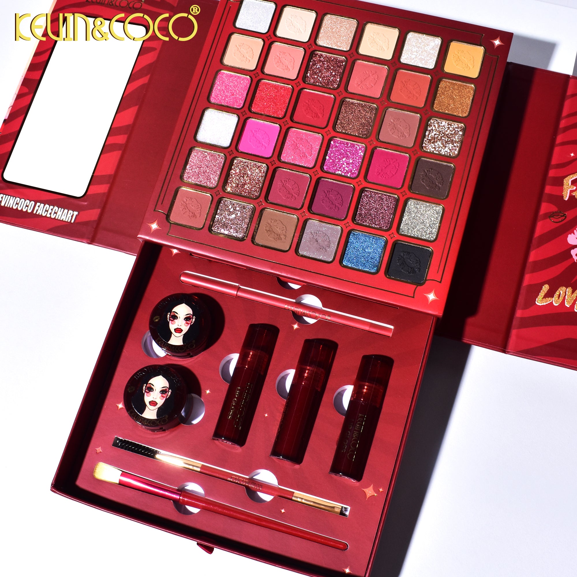 36-Color Love Passion Makeup Kit (KC244867)