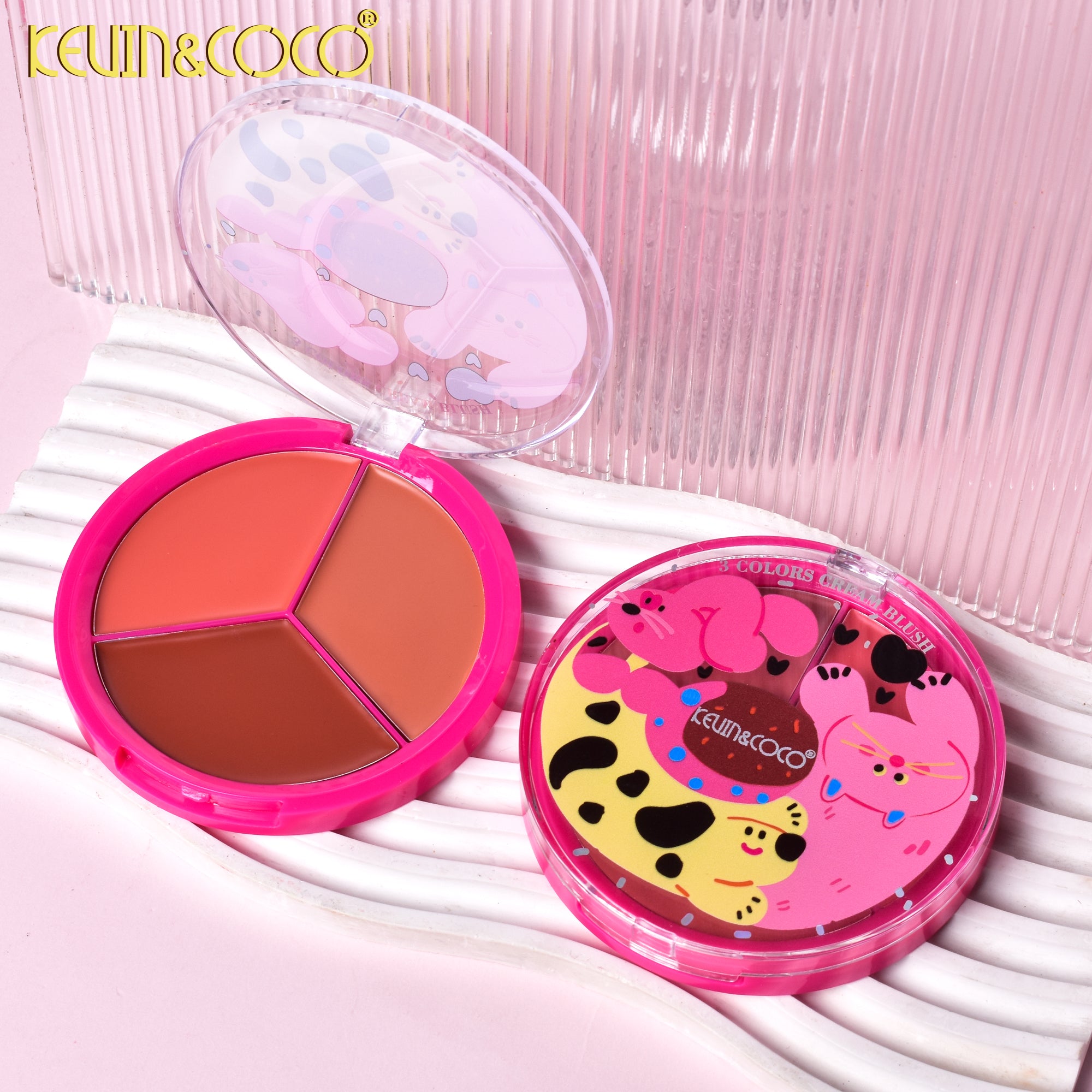 Spotty Kitty 3-in-1 Blush Palette