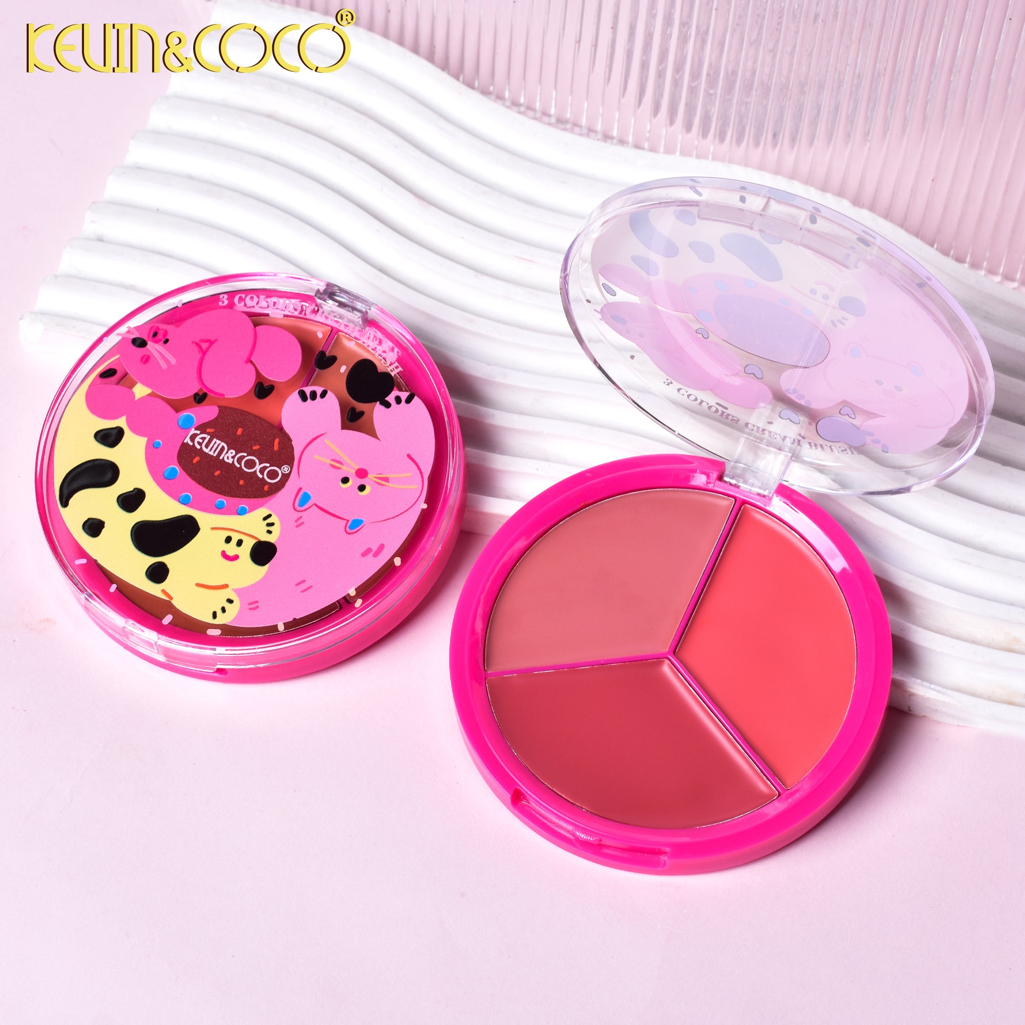 Spotty Kitty 3-in-1 Blush Palette