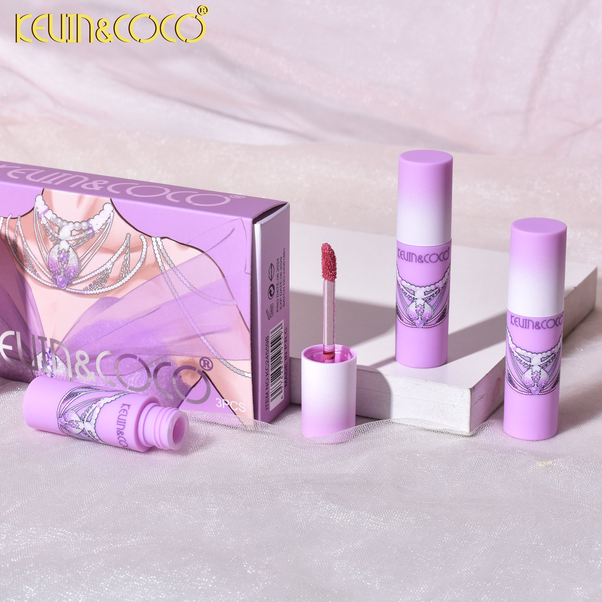 Trendy Outfit Lip Gloss Set (KC245598)