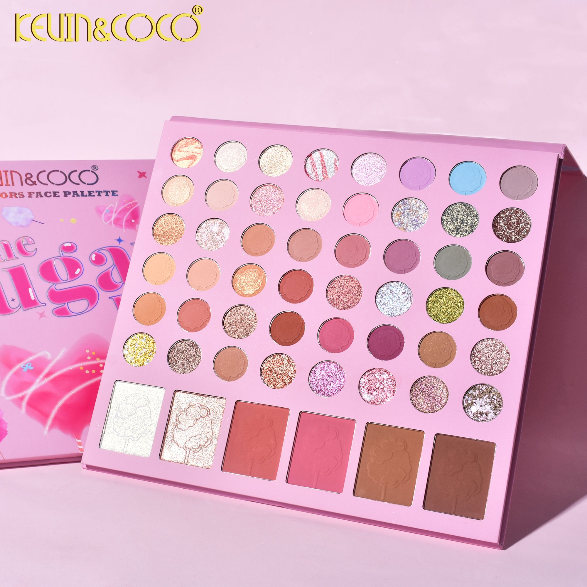 54-Color The Sugar Lab Face Palette (KC245307)