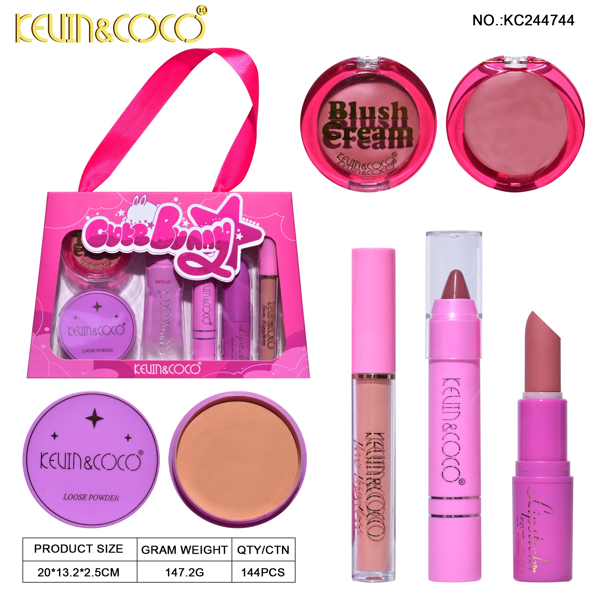 Cute Bunny Makeup Kit (KC244744)