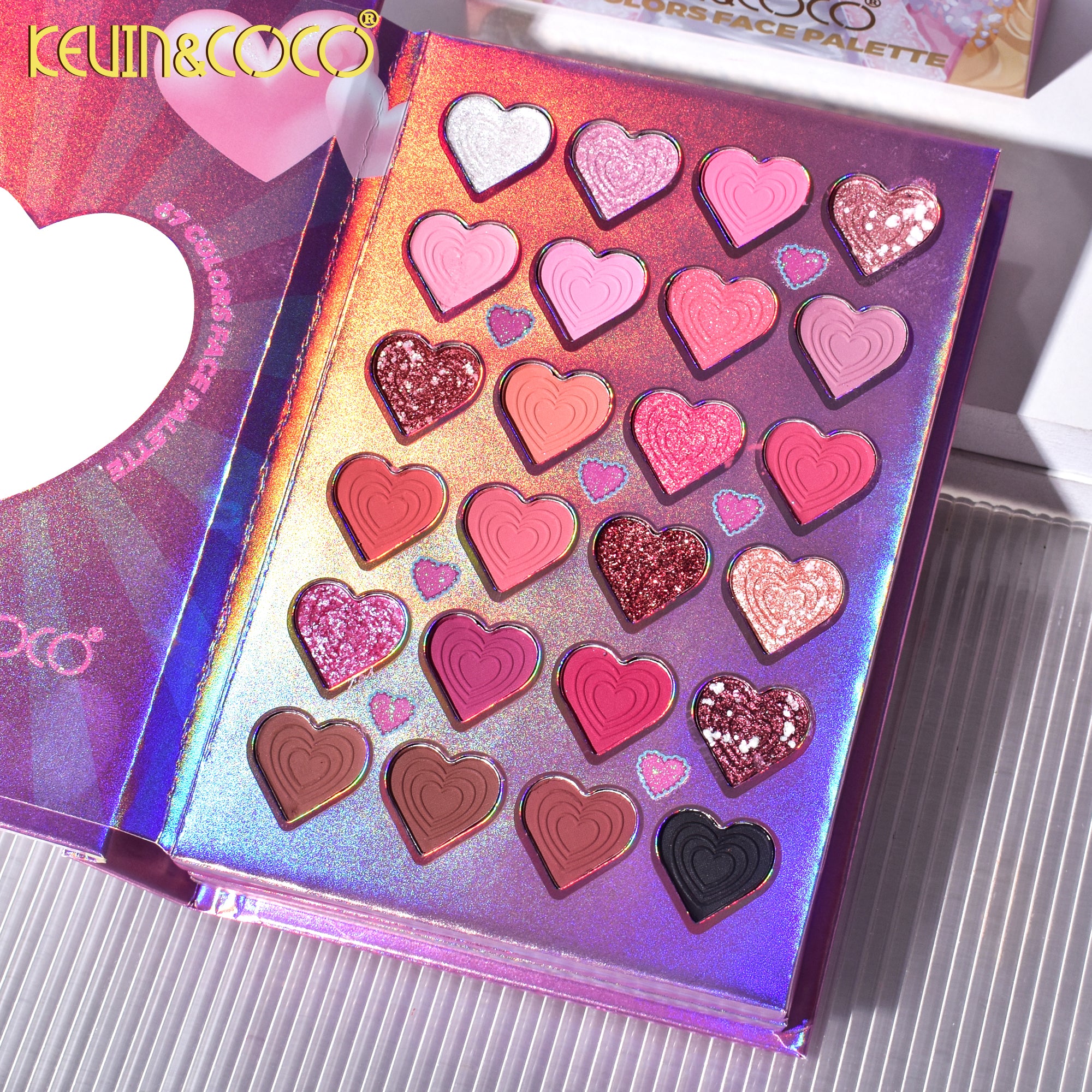 67-Color Starlight Beauty Book - 6 PCS (KC245406) | KEVIN&COCO