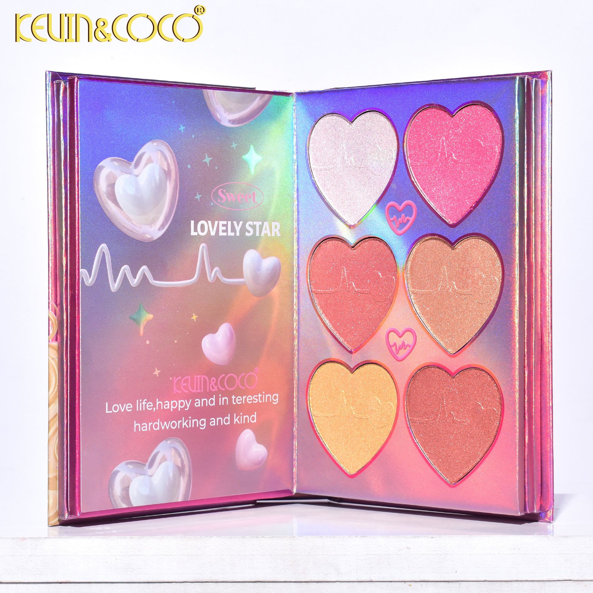 67-Color Starlight Beauty Book - 6 PCS (KC245406) | KEVIN&COCO