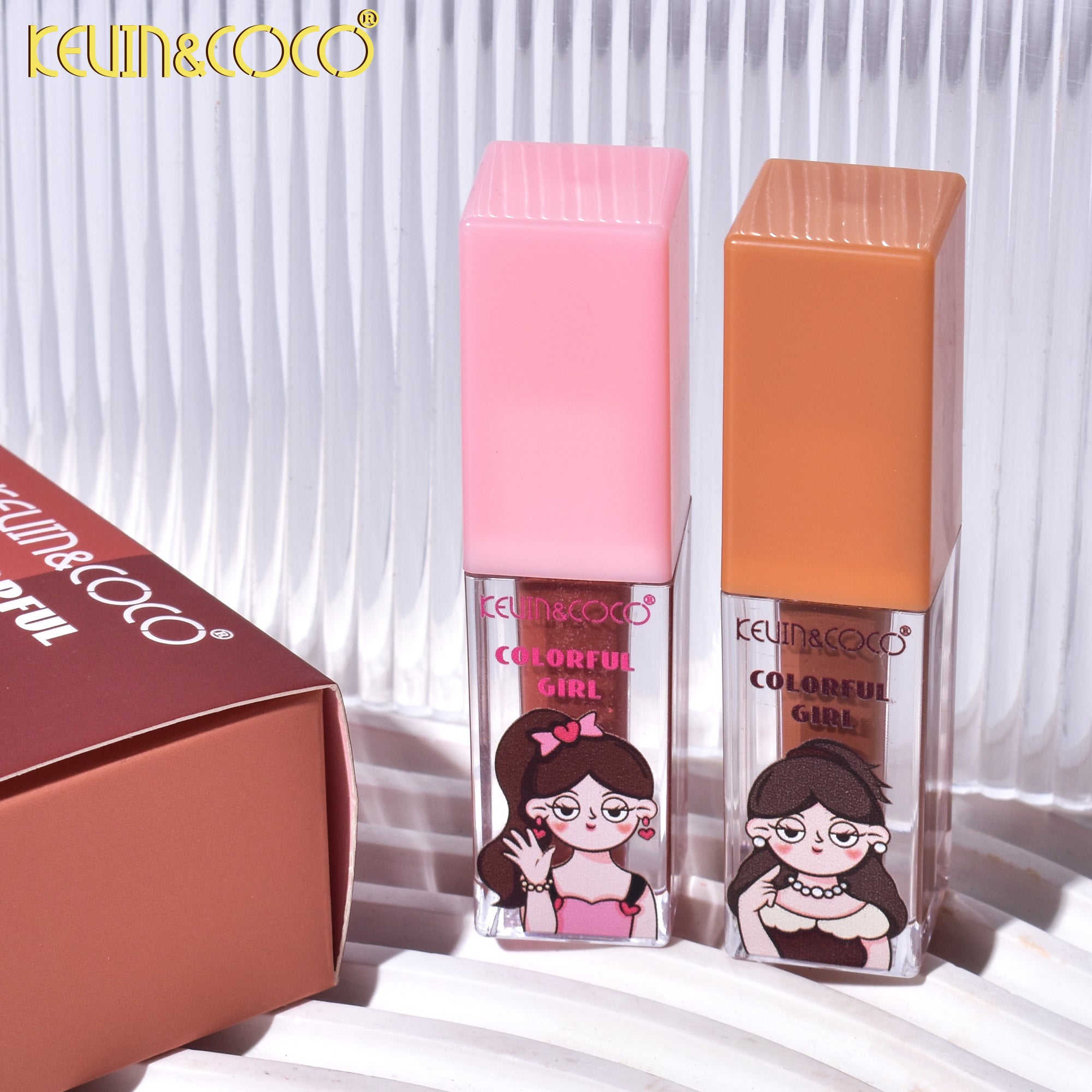 Colorful Girly Lip Gloss Set (KC246083)