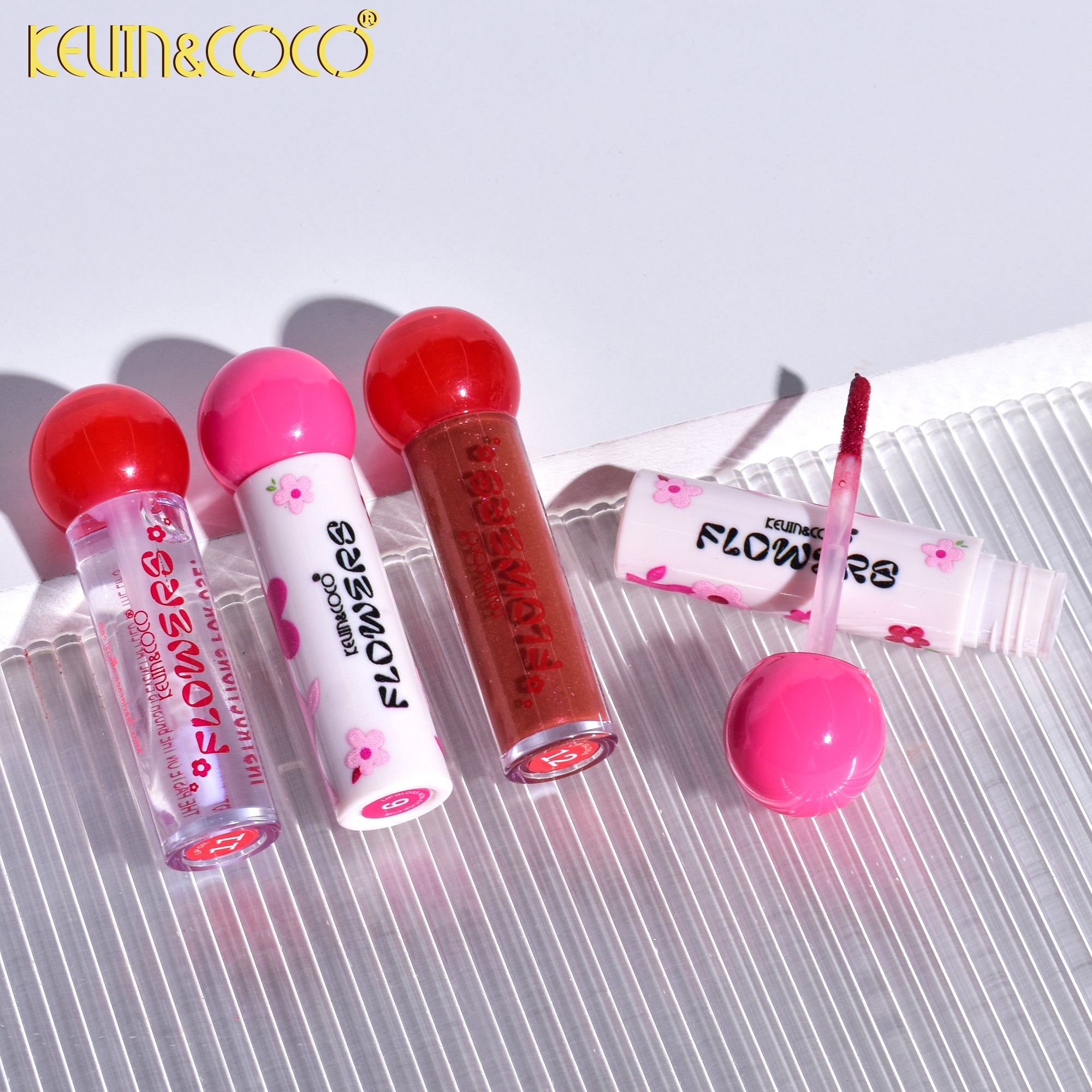 Blooming Flower Lip Gloss Set (KC246113)