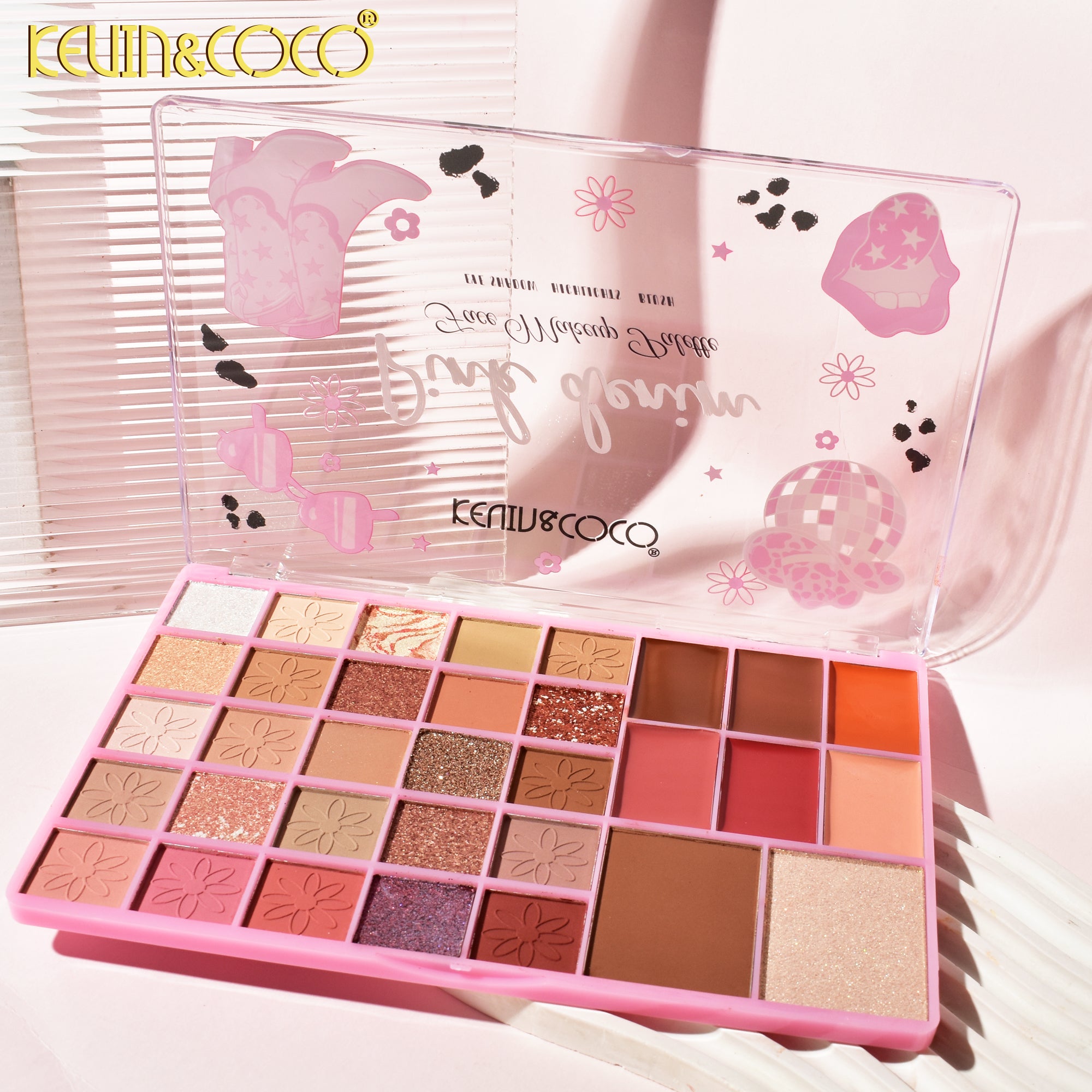 33-Color Cowgirl Chic Eyeshadow Palette (KC246069)