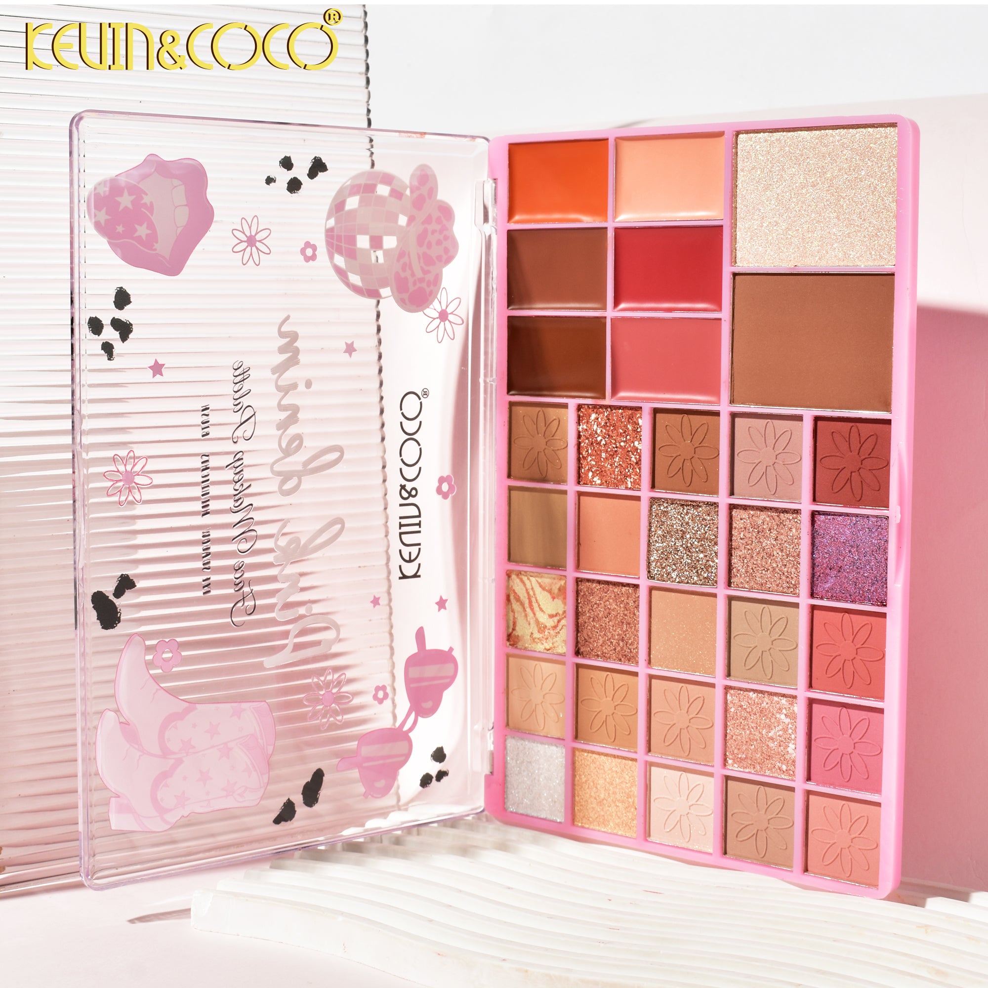 33-Color Cowgirl Chic Eyeshadow Palette (KC246069)