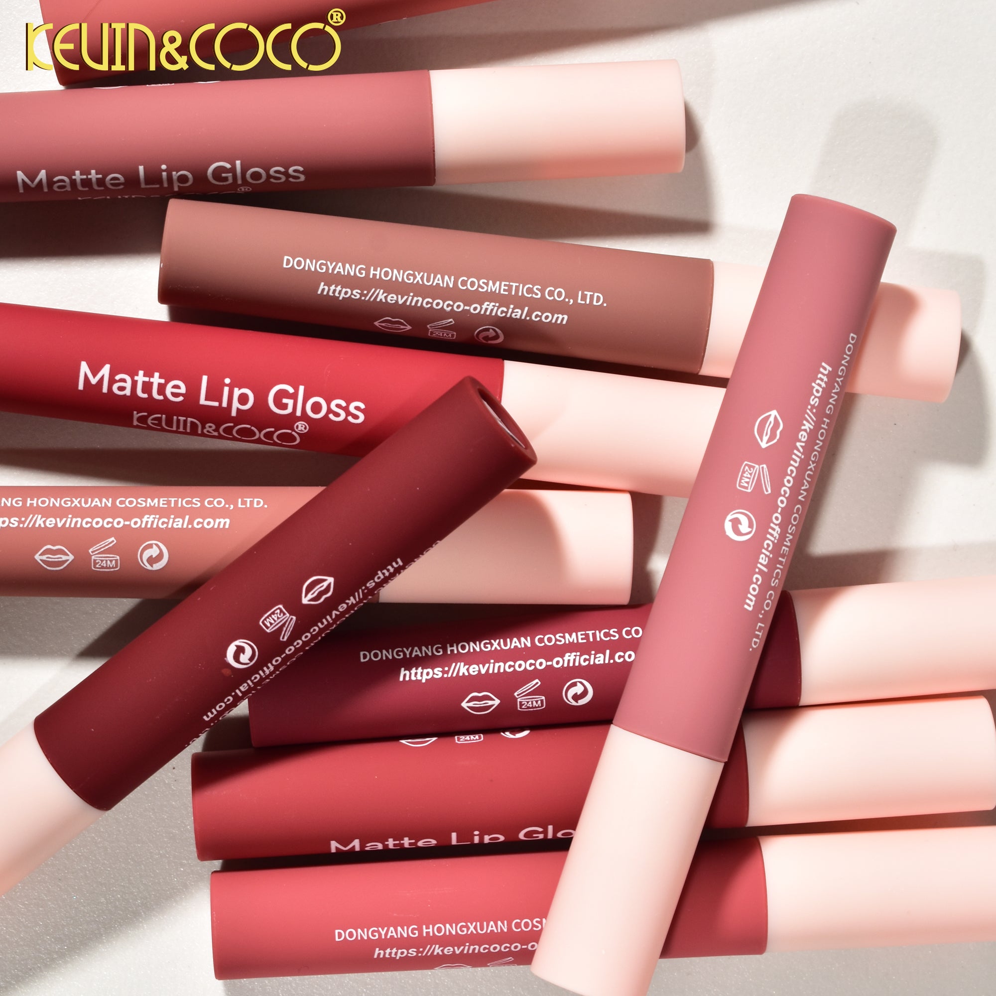 Beautiful Energy Lip Gloss Display Set - 8 PCS (KC246427) | KEVIN&COCO Beautiful Energy Lip Gloss Display Set - 8 PCS (KC246427) | KEVIN&COCO