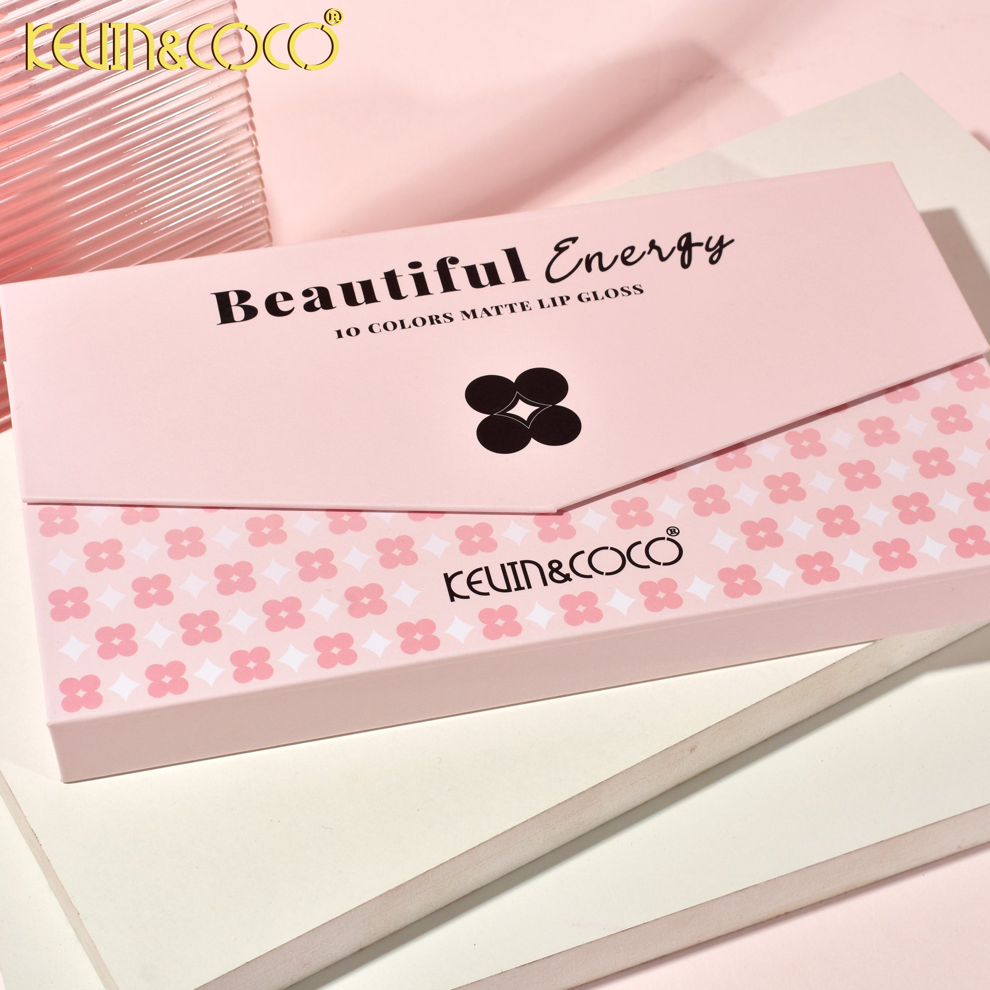 Beautiful Energy Lip Gloss Display Set - 8 PCS (KC246427) | KEVIN&COCO Beautiful Energy Lip Gloss Display Set - 8 PCS (KC246427) | KEVIN&COCO