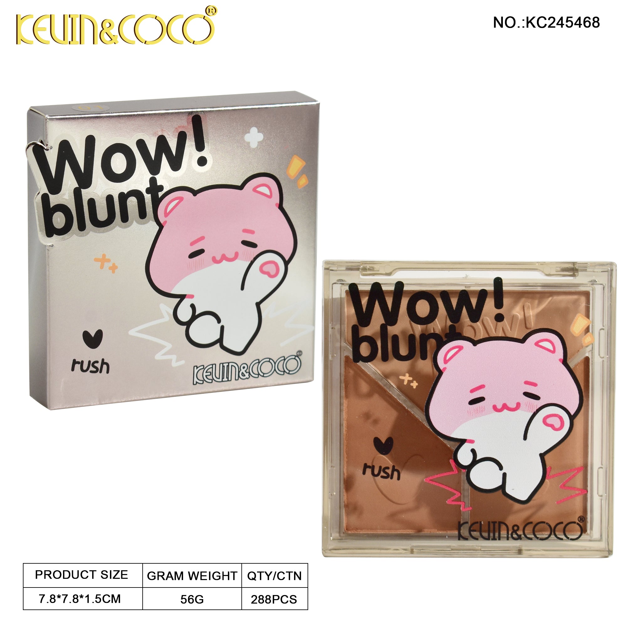 3-Color Wow Blunt Contour Palette (KC245468)