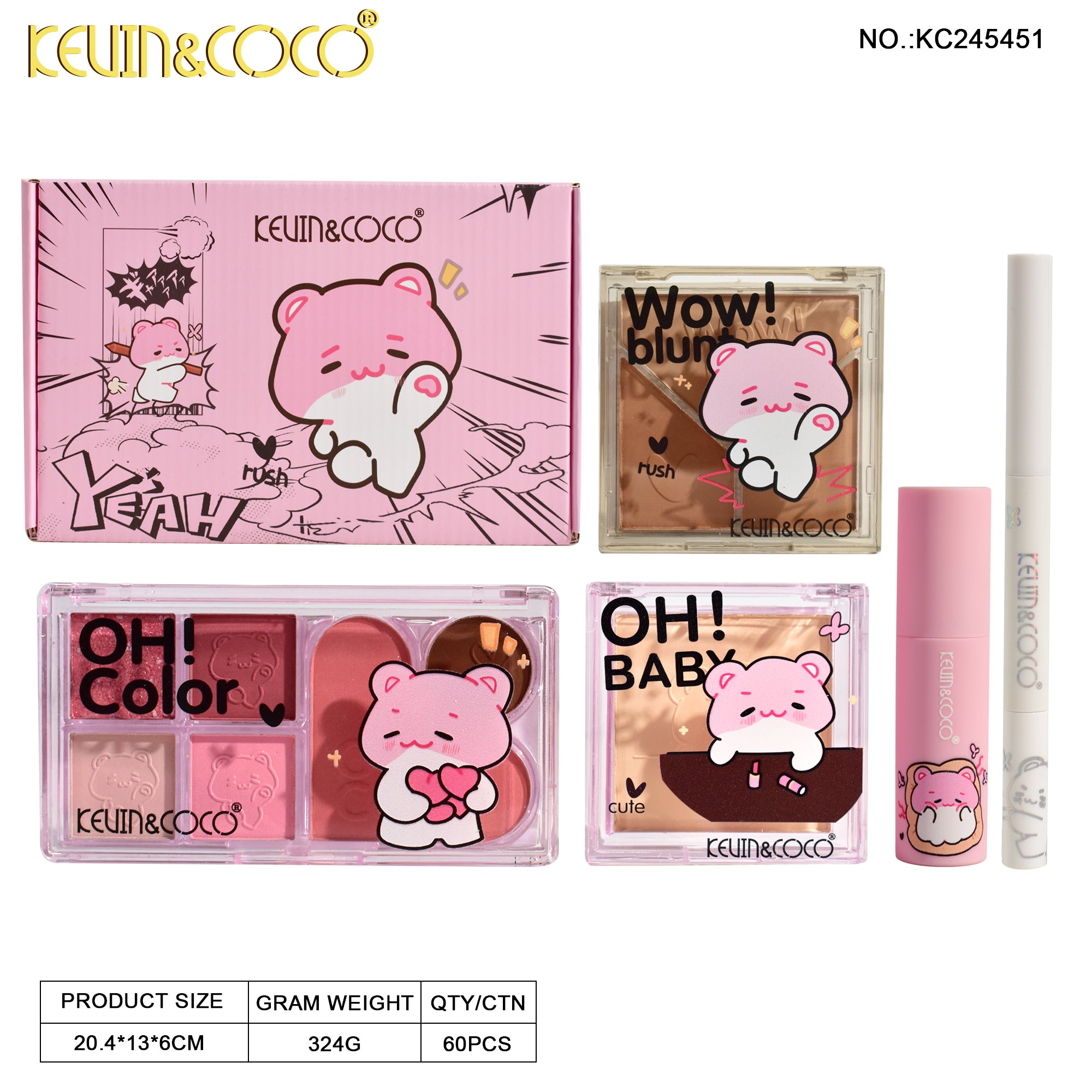 Oh! Baby Bear Makeup Set (KC245451)