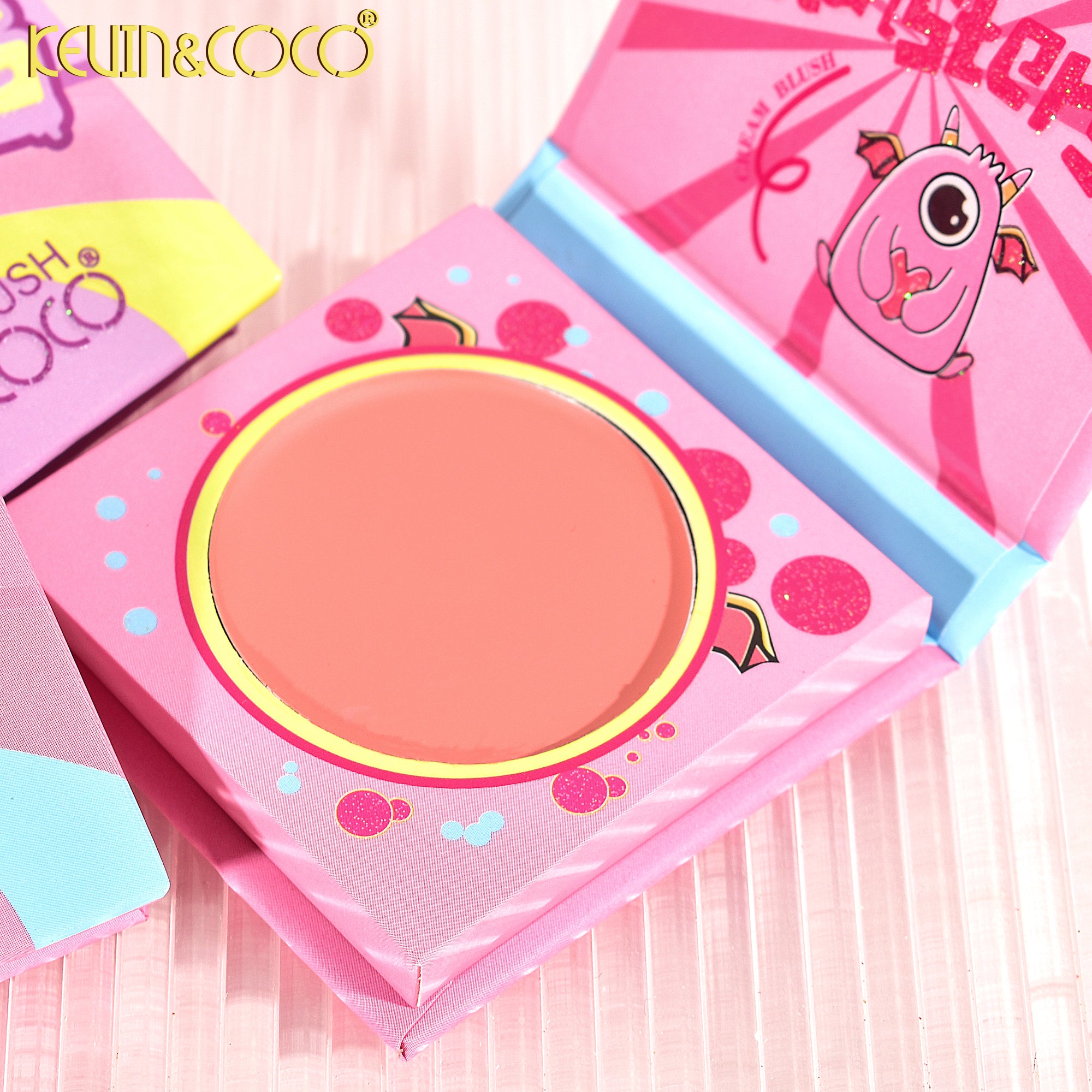 3-Color Hello Monsters Cream Blush (KC245673)