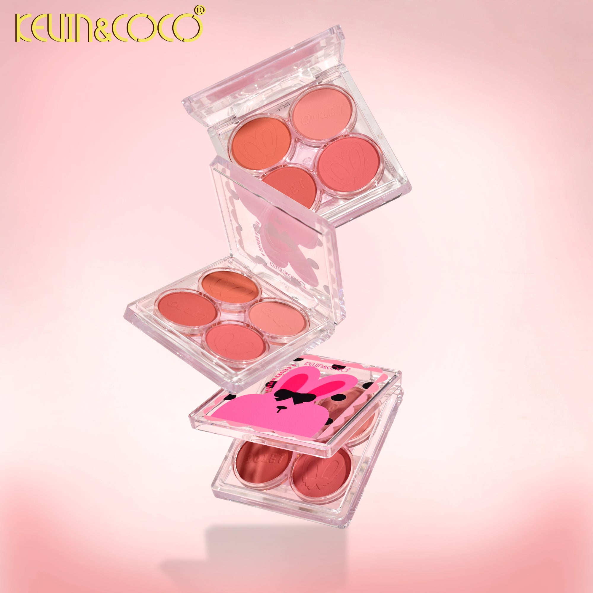 4-Color Party Bunny Blush Palette (KC246304)