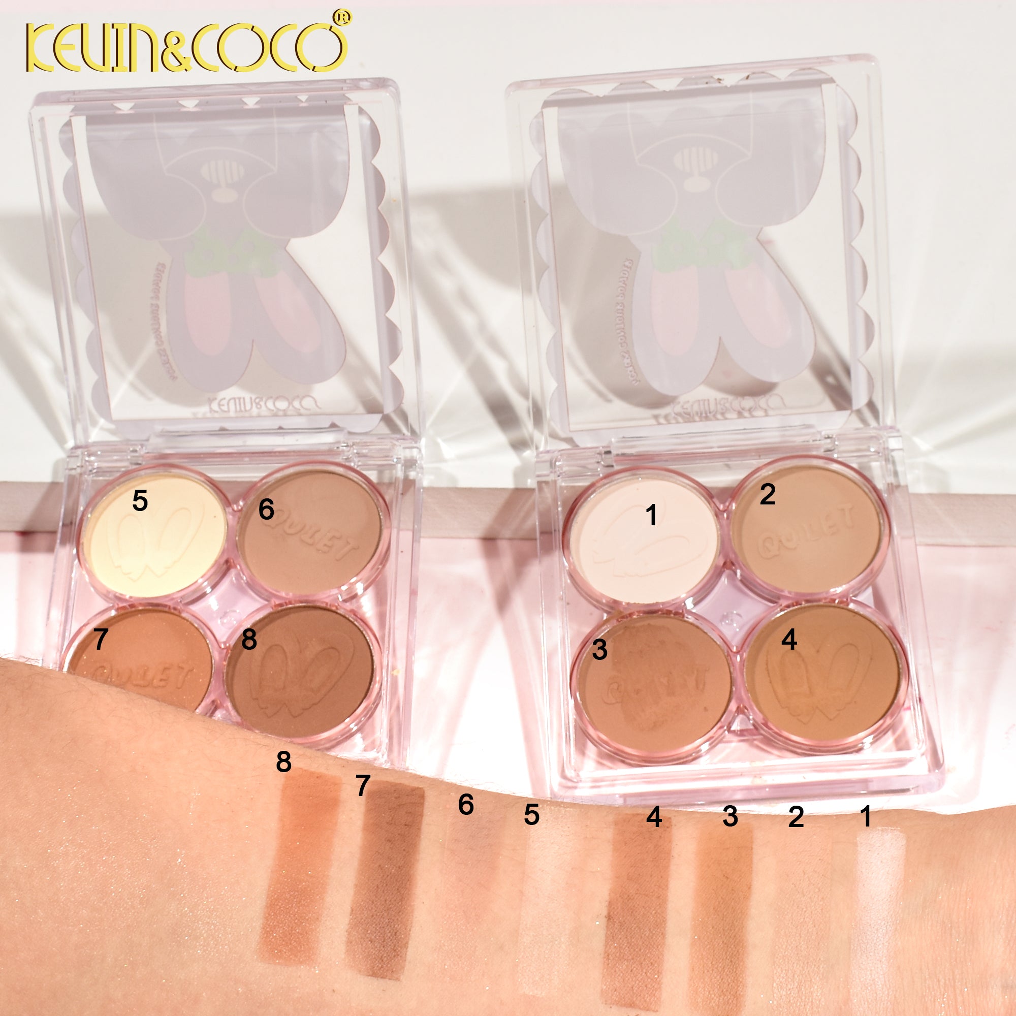 4-Color Party Bunny Contour Palette (KC246311)