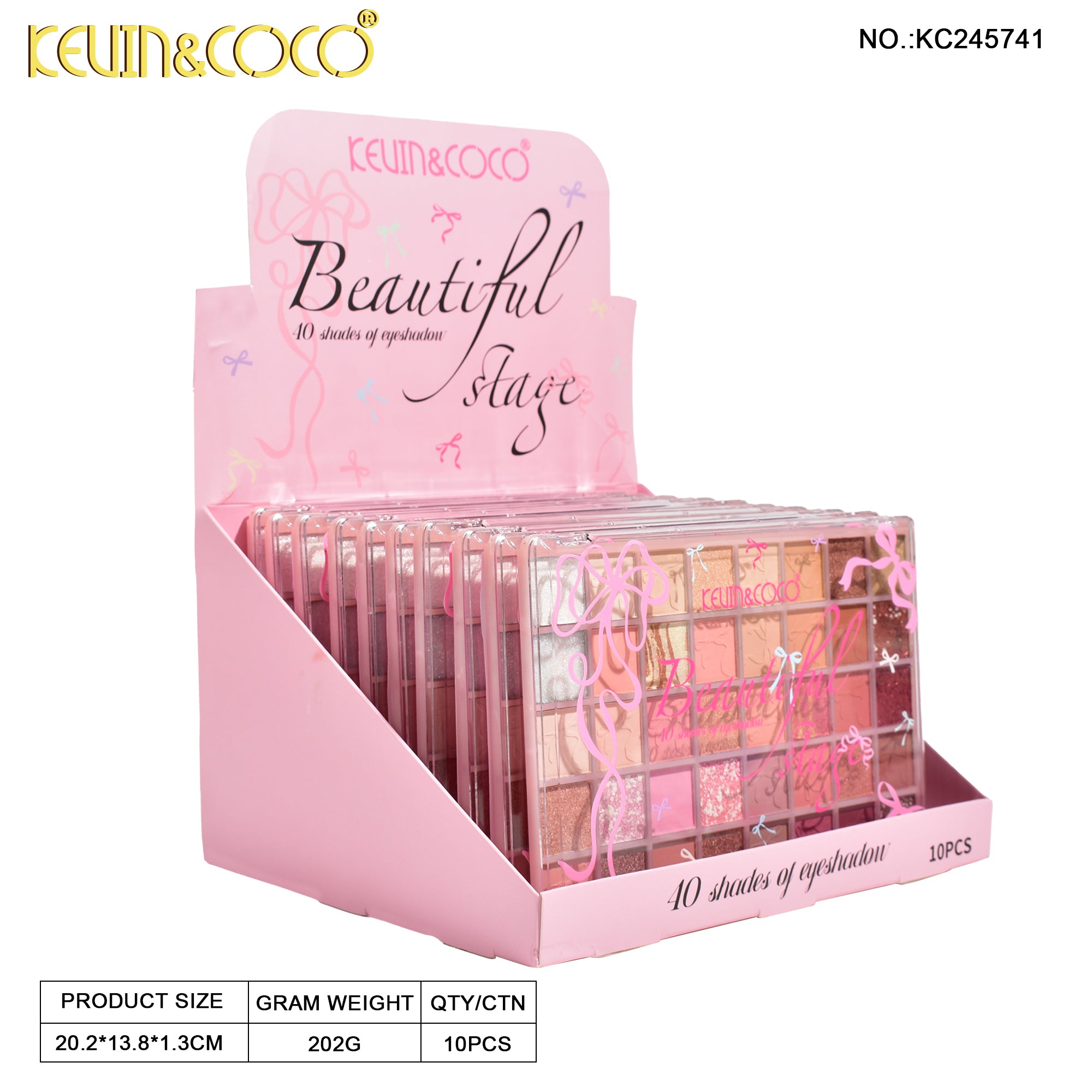 40-Color Bowtiful Eyeshadow Palette (KC245741)