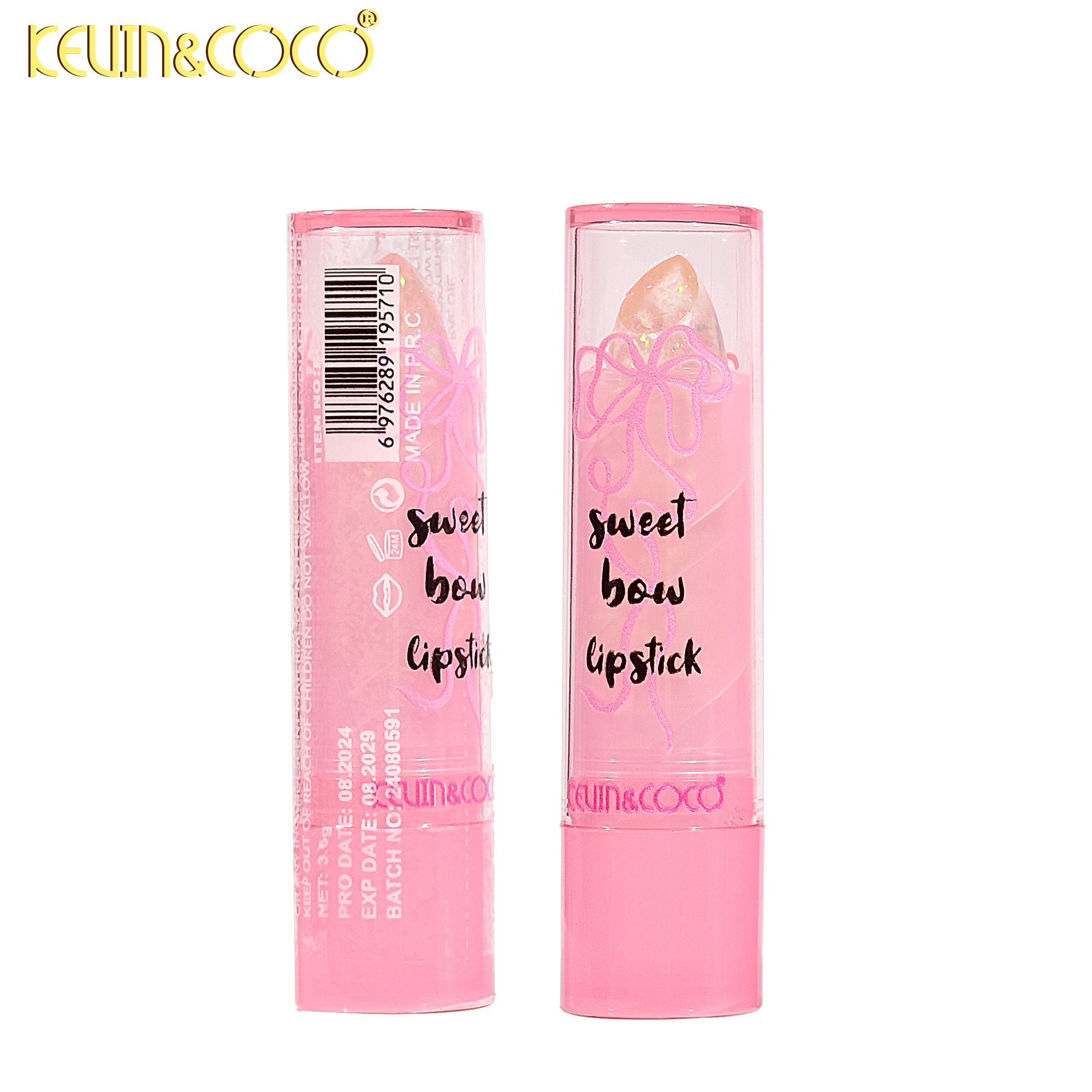 6-Color Bowtiful Moisturizing Lip Balm (KC245710)