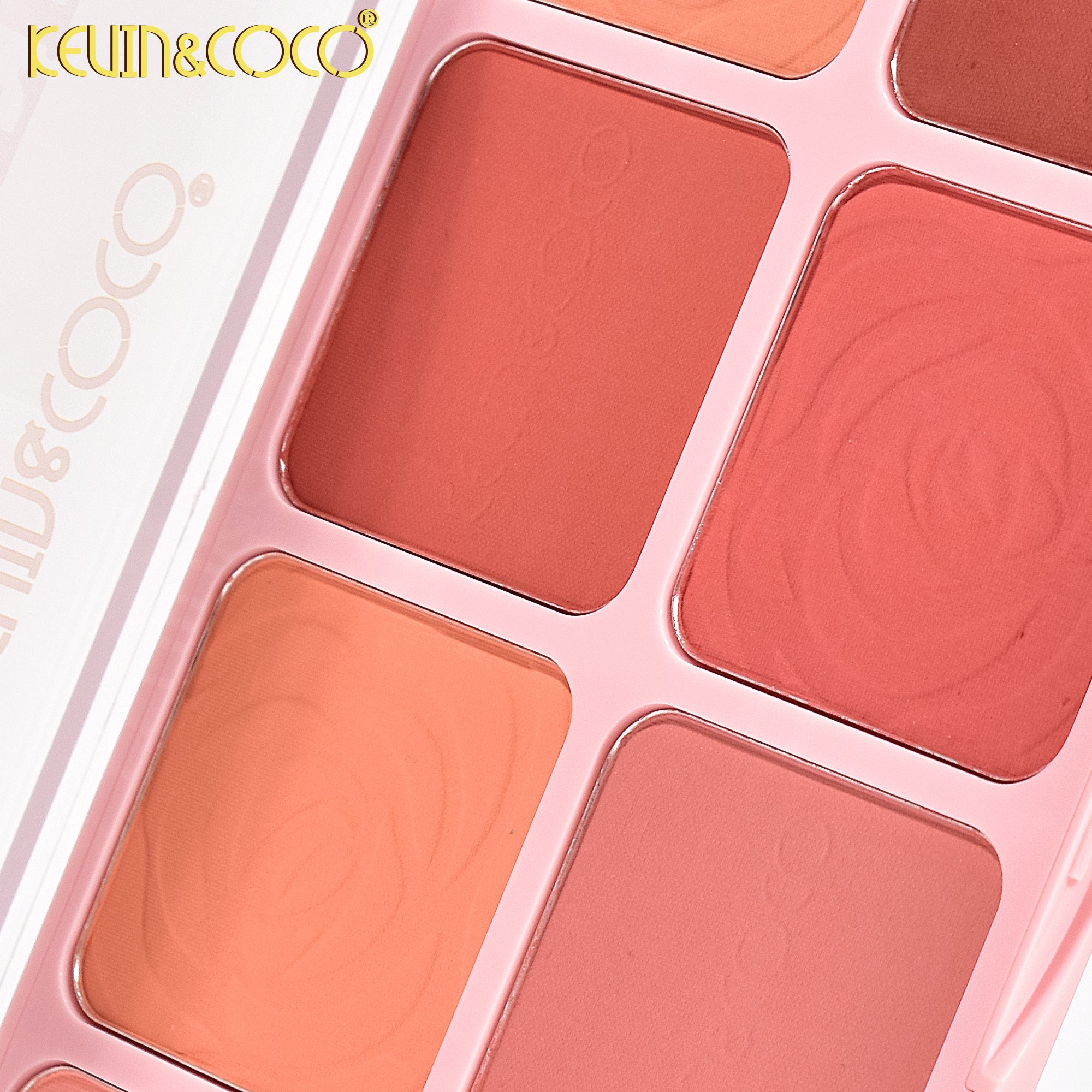 8-Color Rosy Romance Blush Palette (KC245895)