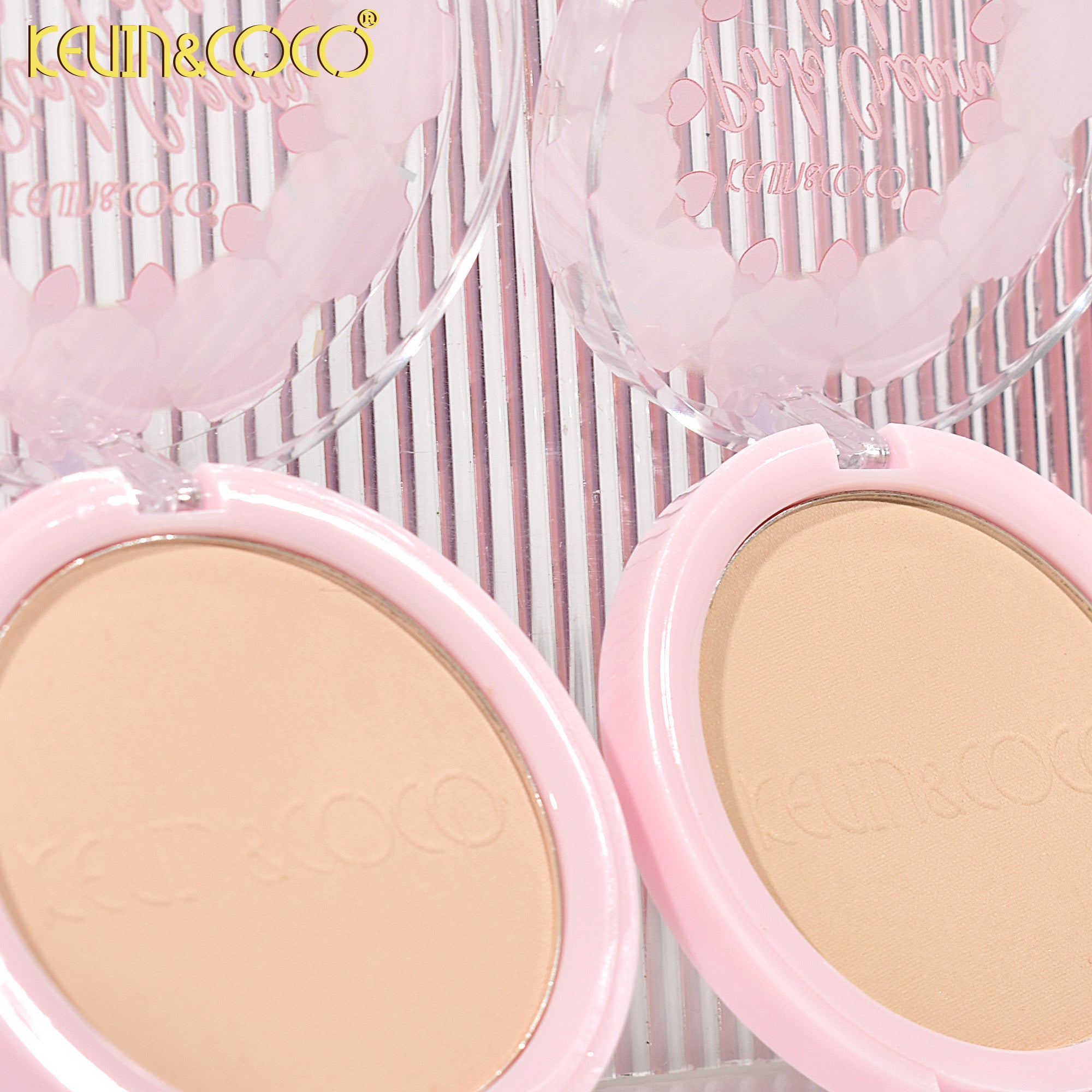 3-Color Cream Cake Pressed Powder (KC246199)