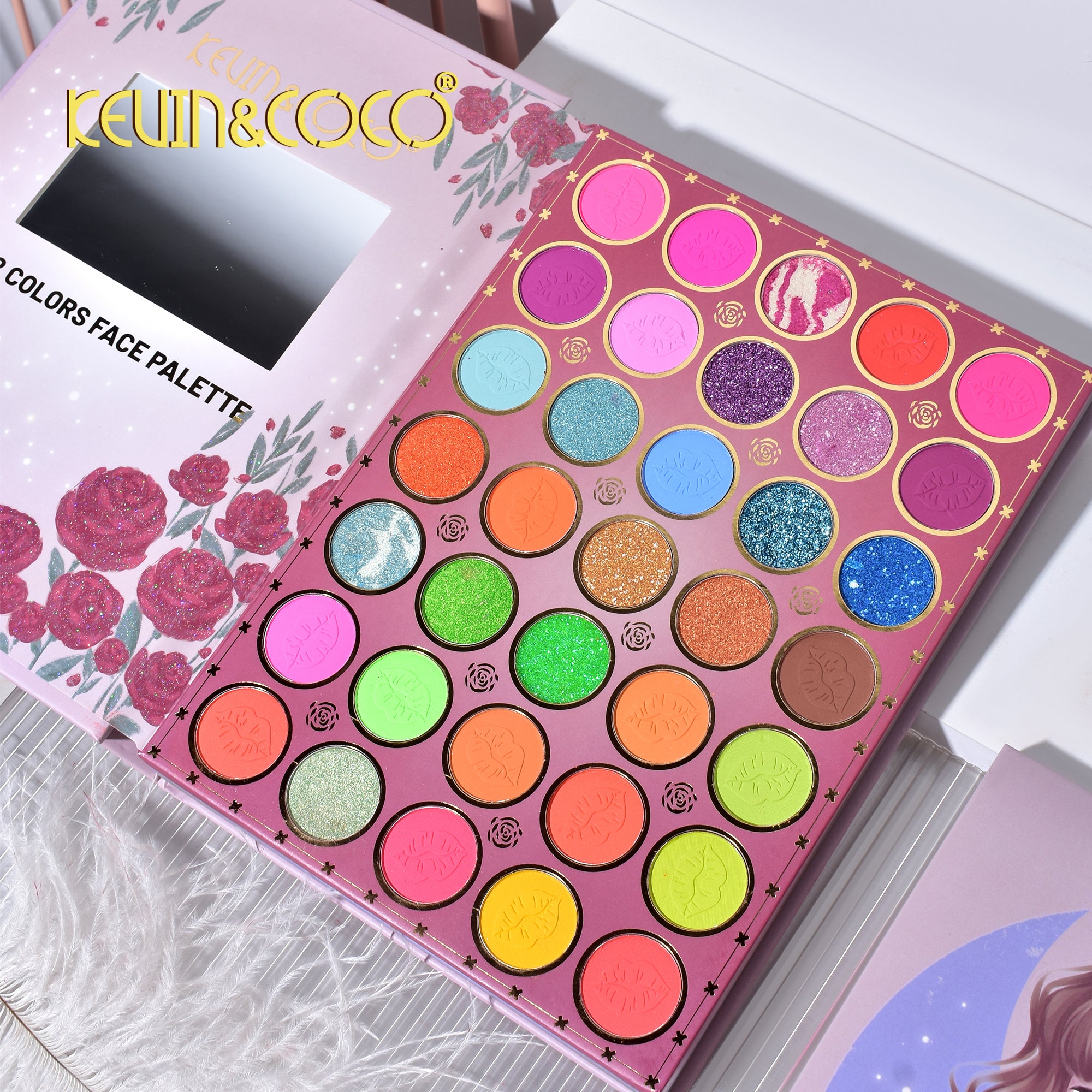 82-Color Rosey Girl Eyeshadow Palette