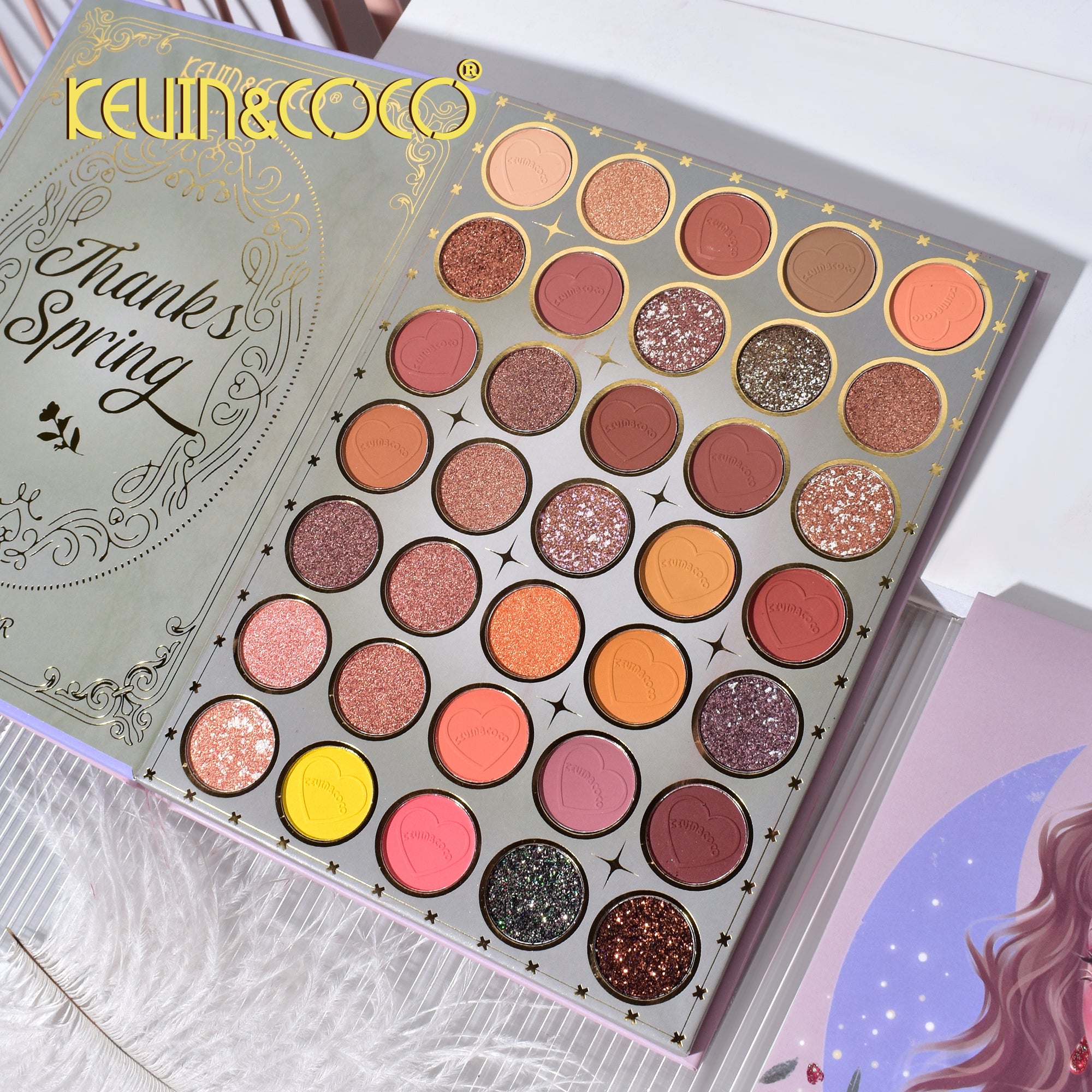 82-Color Rosey Girl Eyeshadow Palette