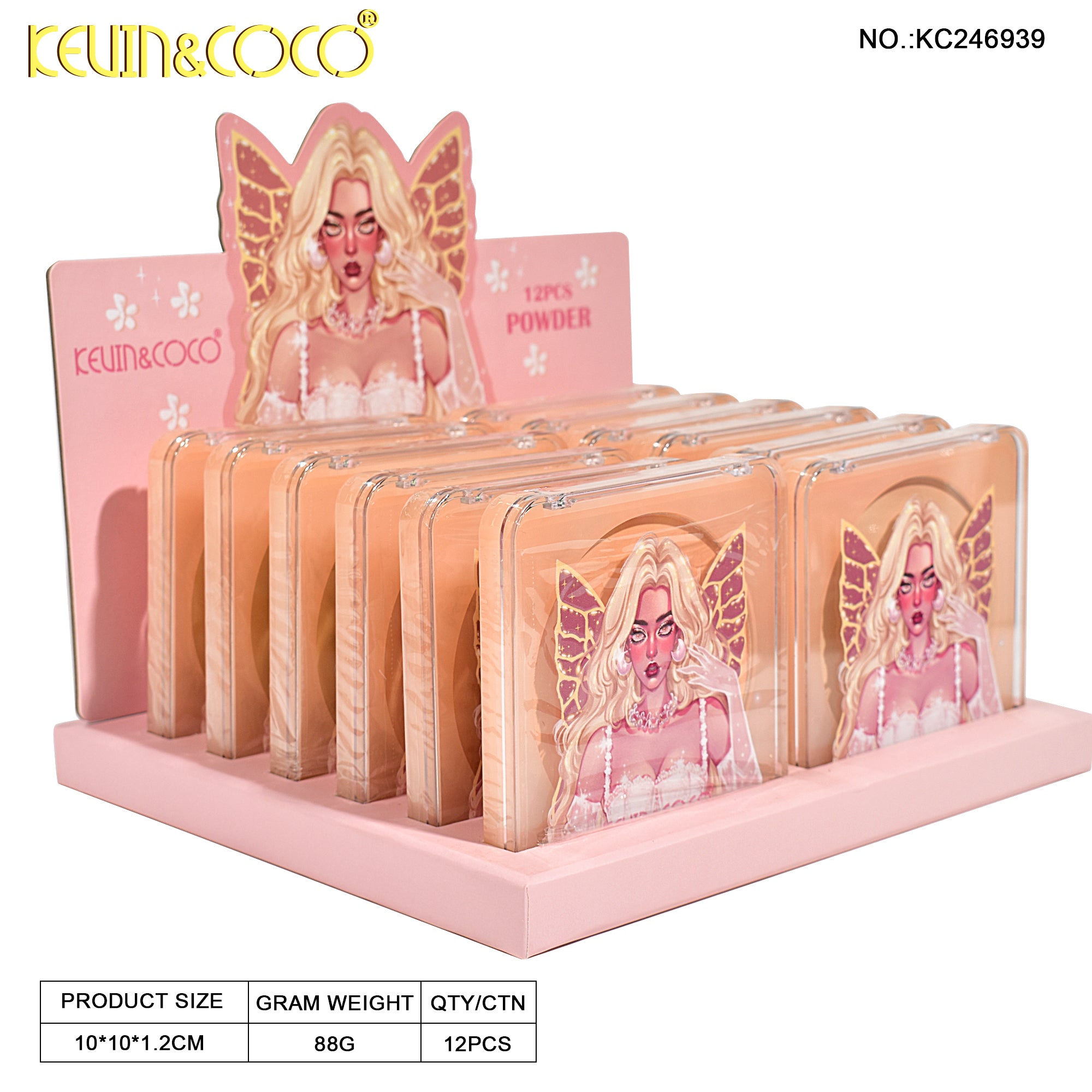 Ballerina Muse Setting Powder display set - 12 pcs (KC246939