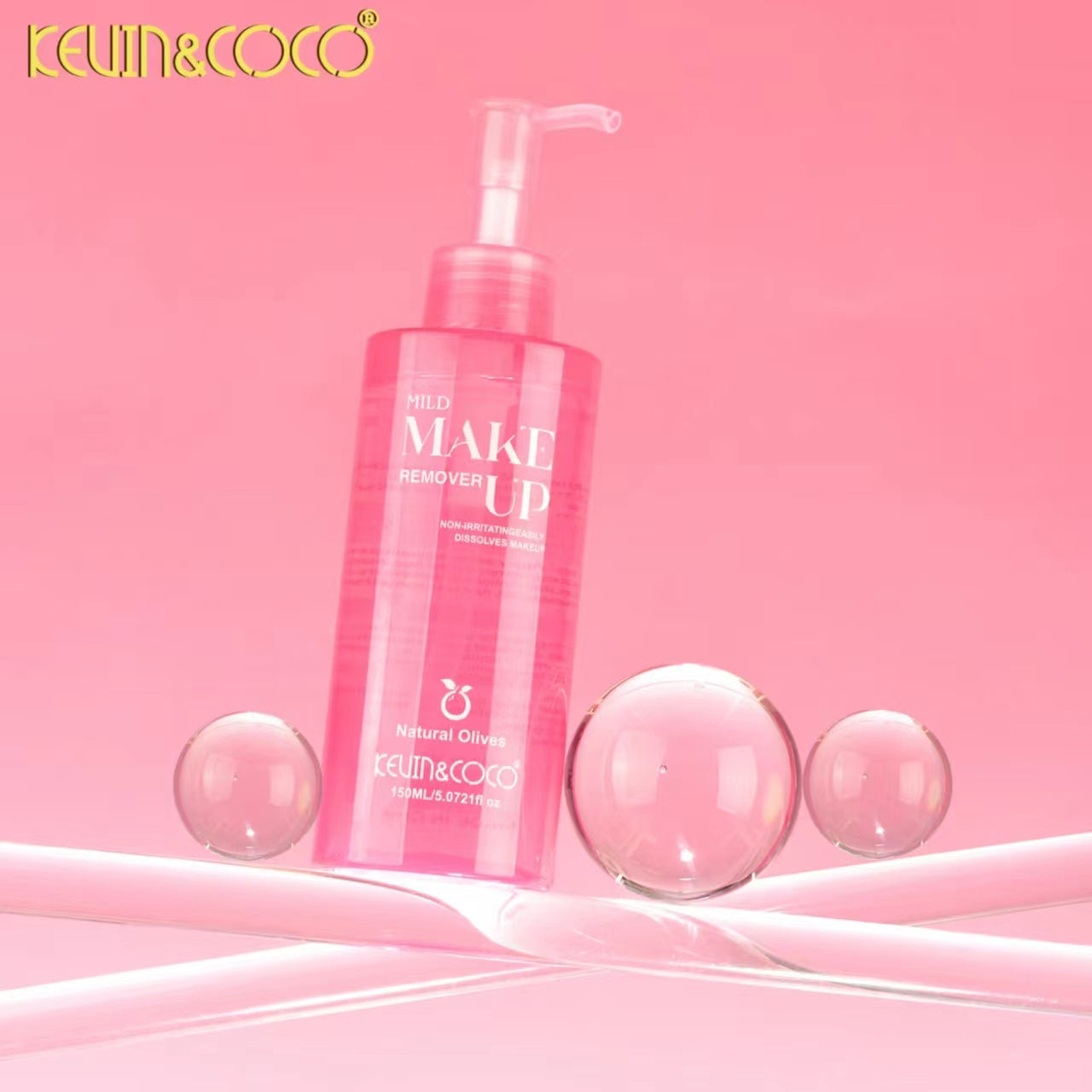 Plant-Based Cleansing Oil – Gentle & Effective Makeup Remover Display - 12PCS（KC1128）